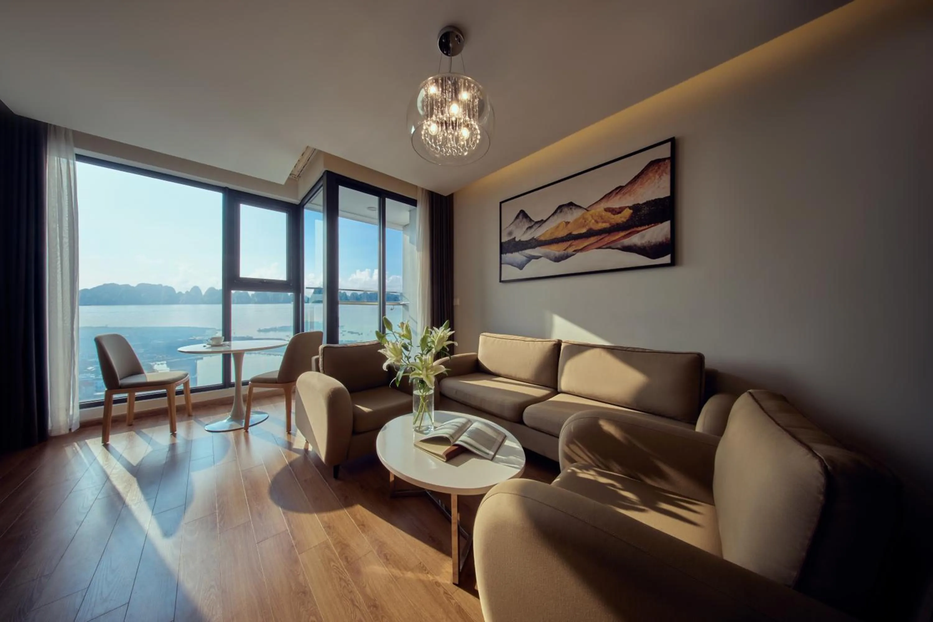 View (from property/room) in DeLaSea Ha Long Hotel - Modern Bayview Escape