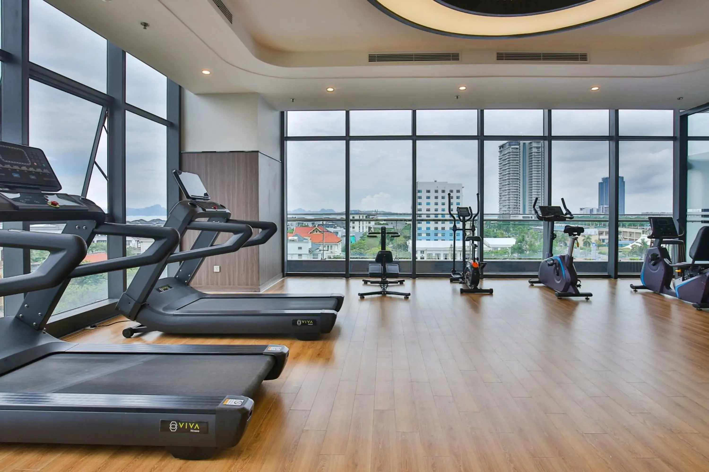 Fitness centre/facilities in DeLaSea Ha Long Hotel - Modern Bayview Escape Fitness centre/facilities in DeLaSea Ha Long Hotel - Modern Bayview Escape