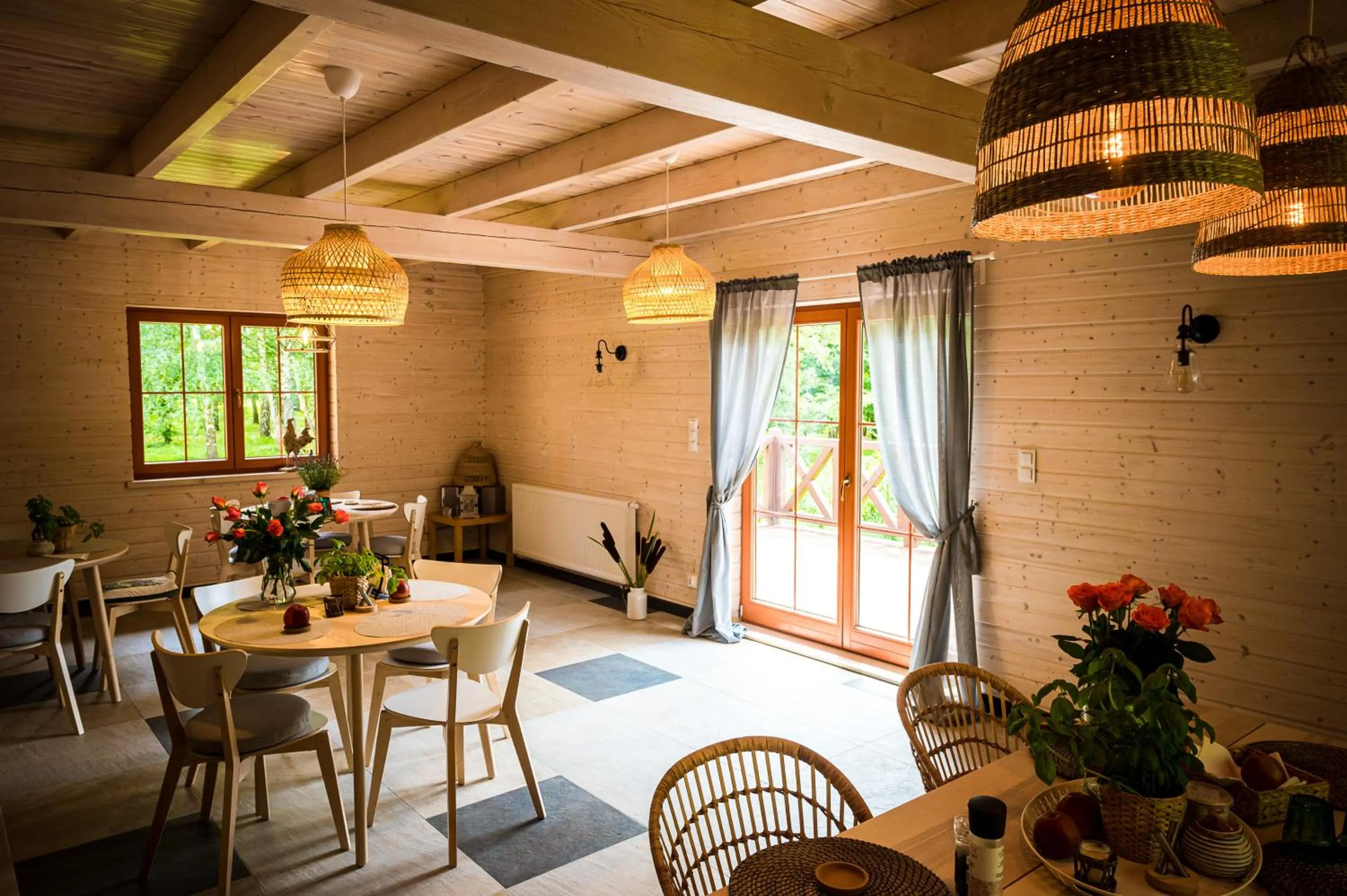 Dining area in Brzozowy Gaj