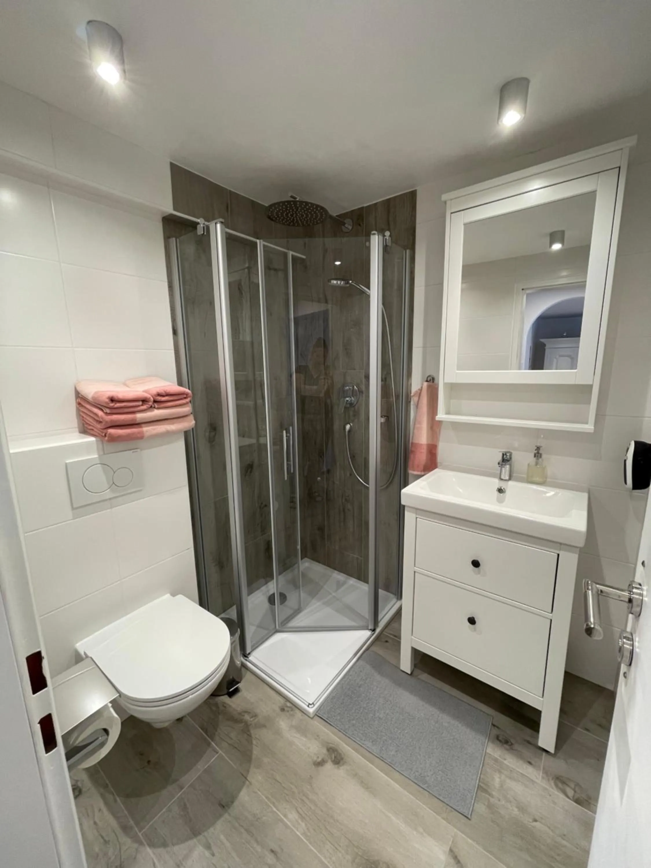 Toilet in Gulewicz Apartments