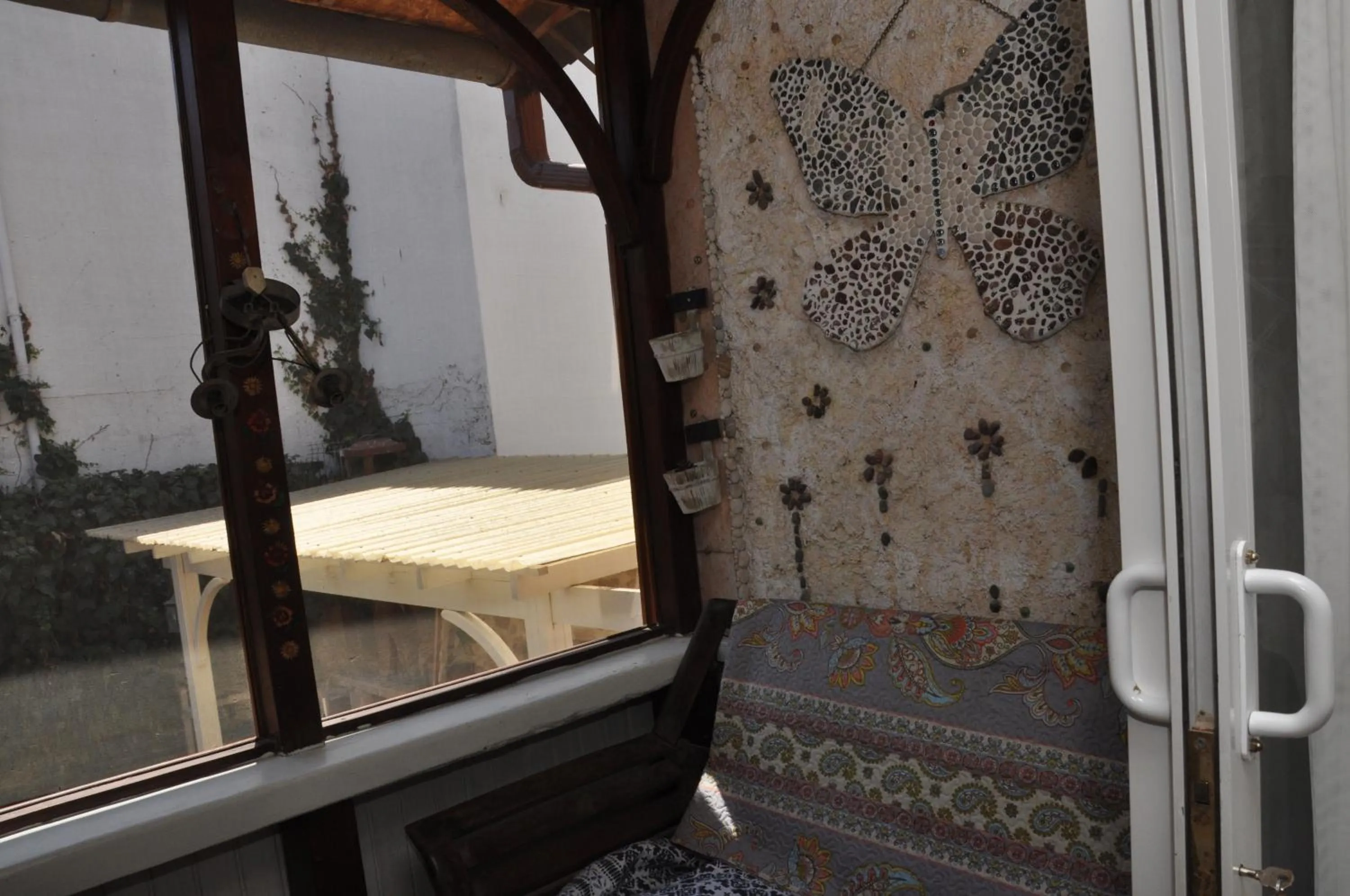 Seating area in La Casa Carina