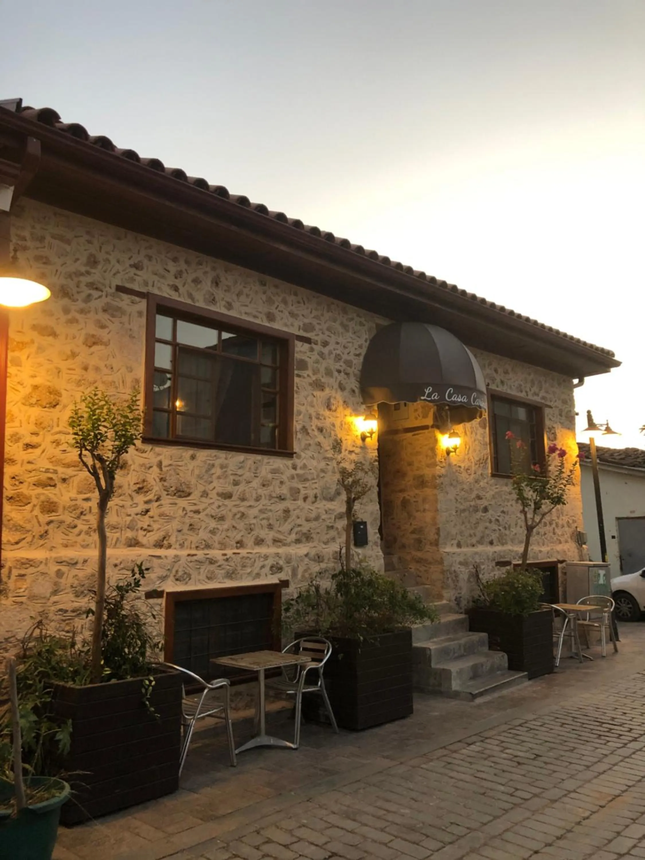 Facade/entrance in La Casa Carina