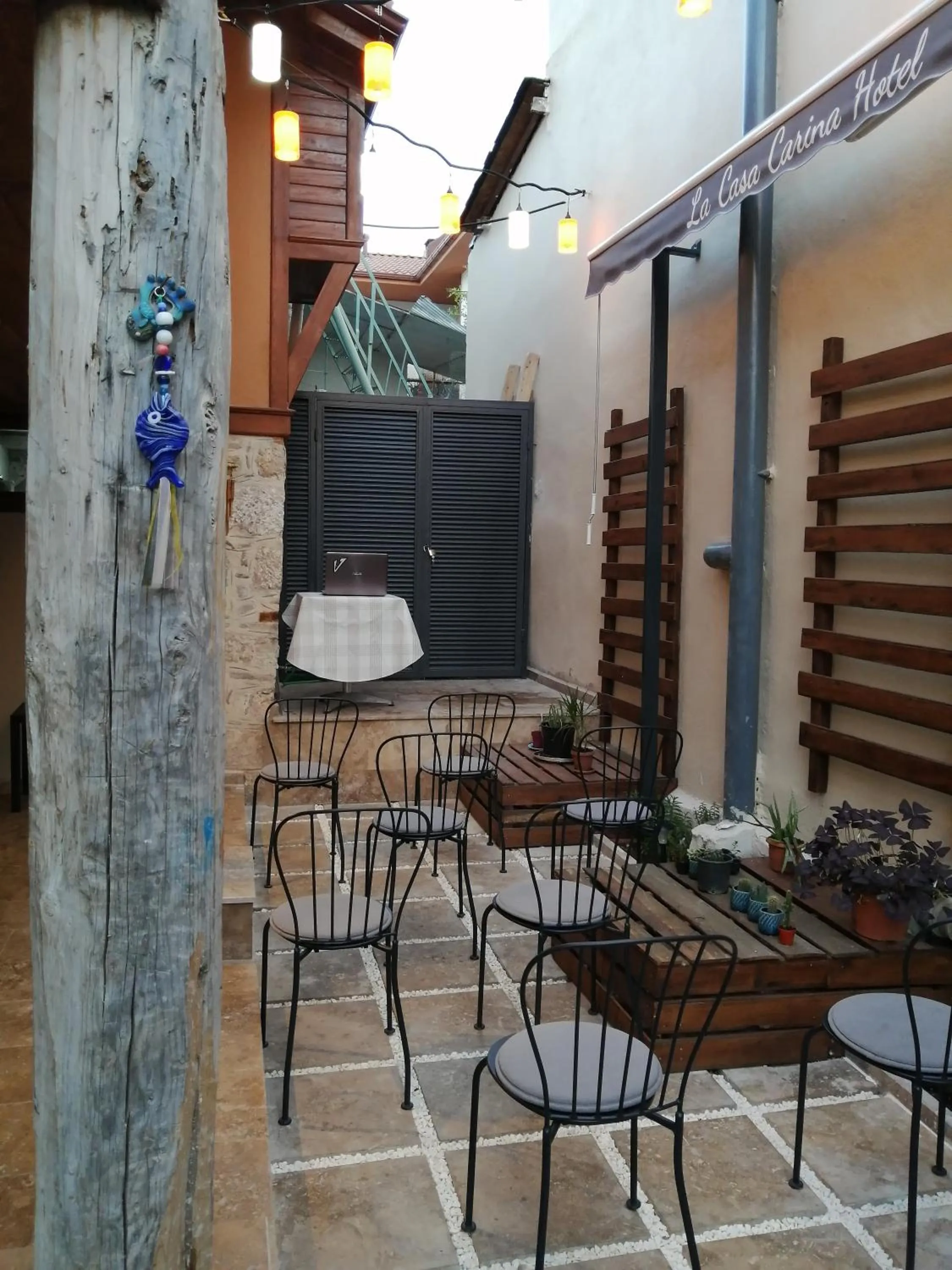 Patio in La Casa Carina