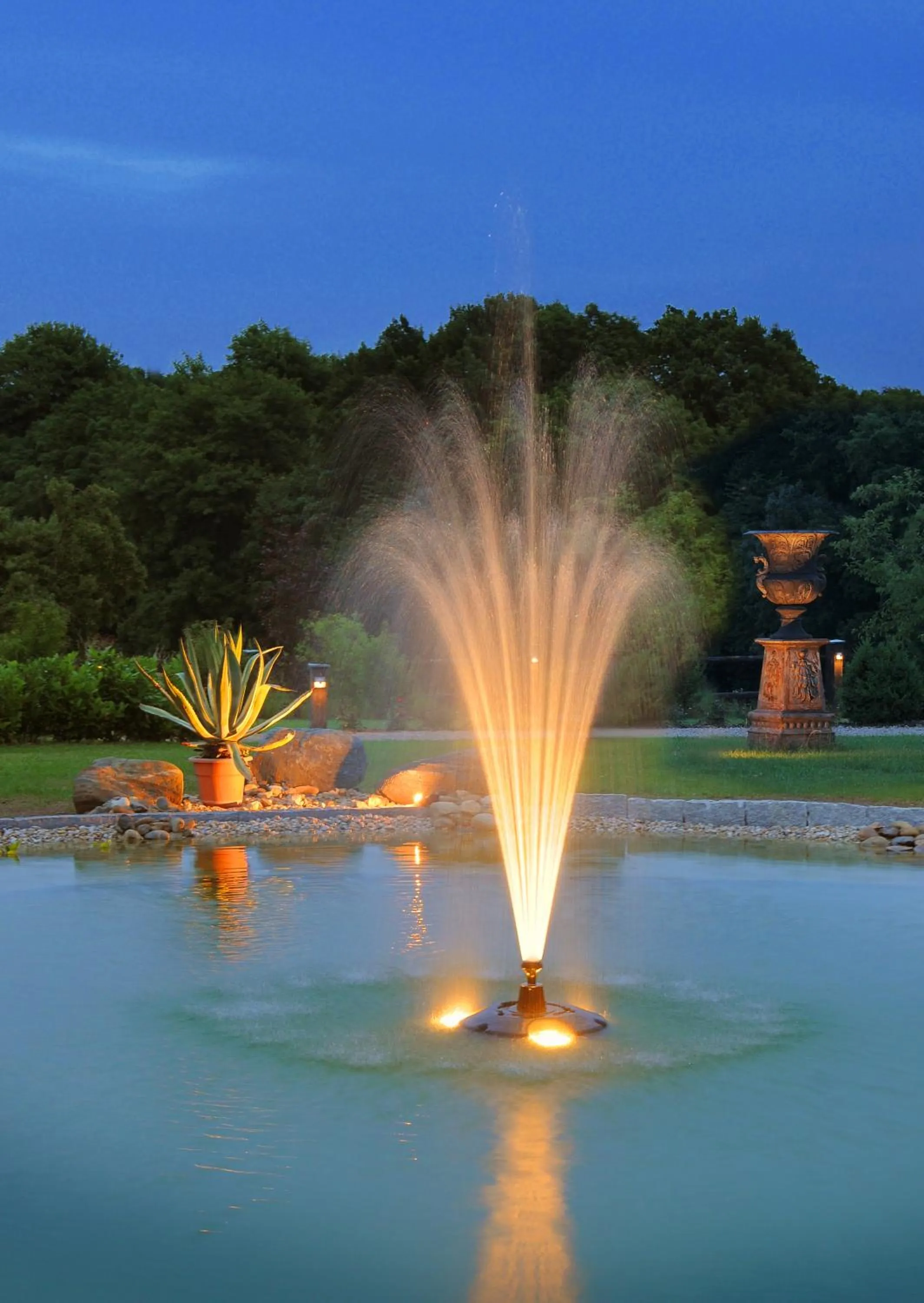 Garden in Romantik Hotel Schwanefeld & Spa