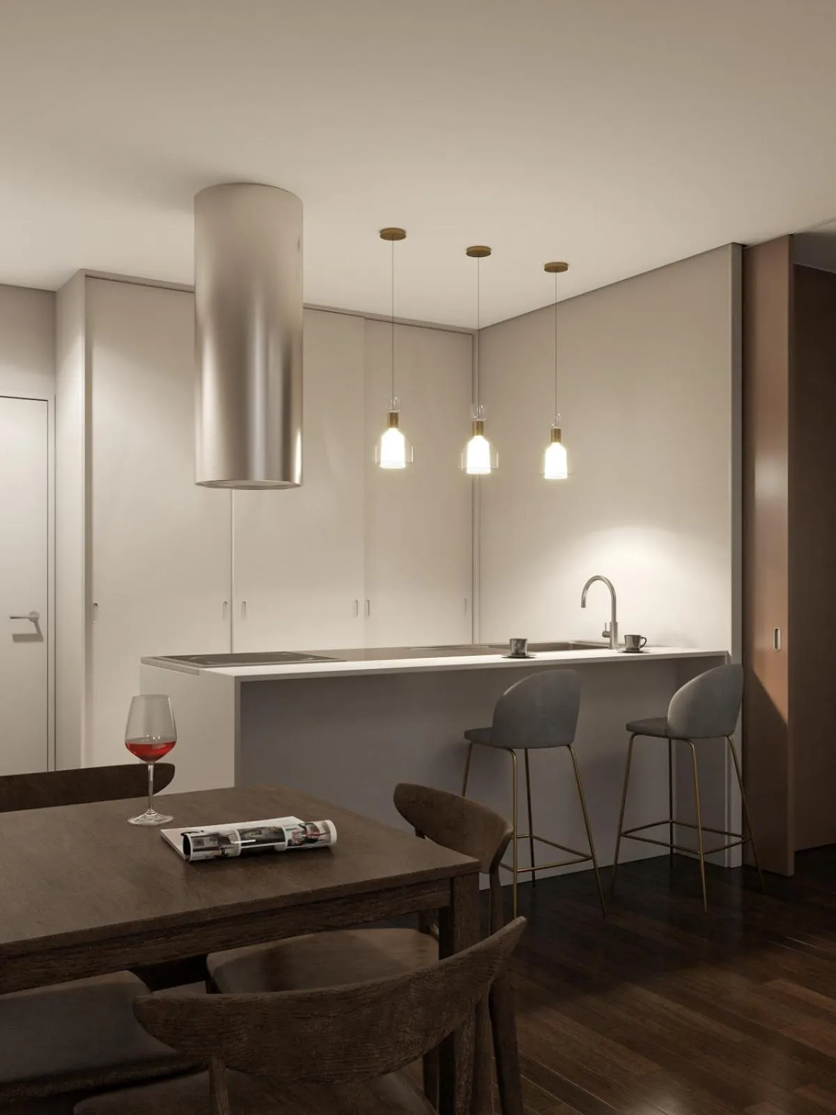Kitchen or kitchenette in Gallery Townhouse & Home