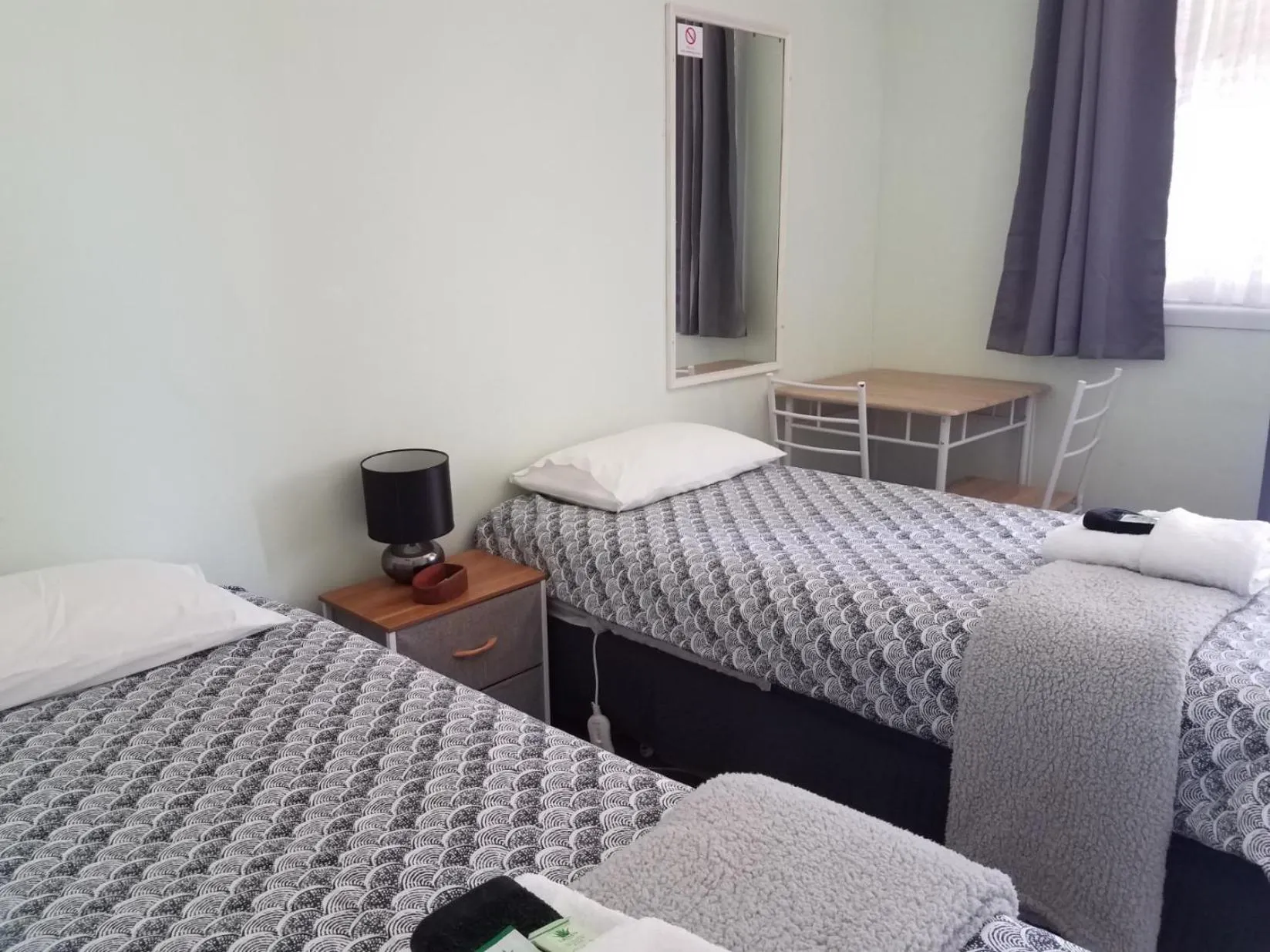 Bed in Wimmera Motel