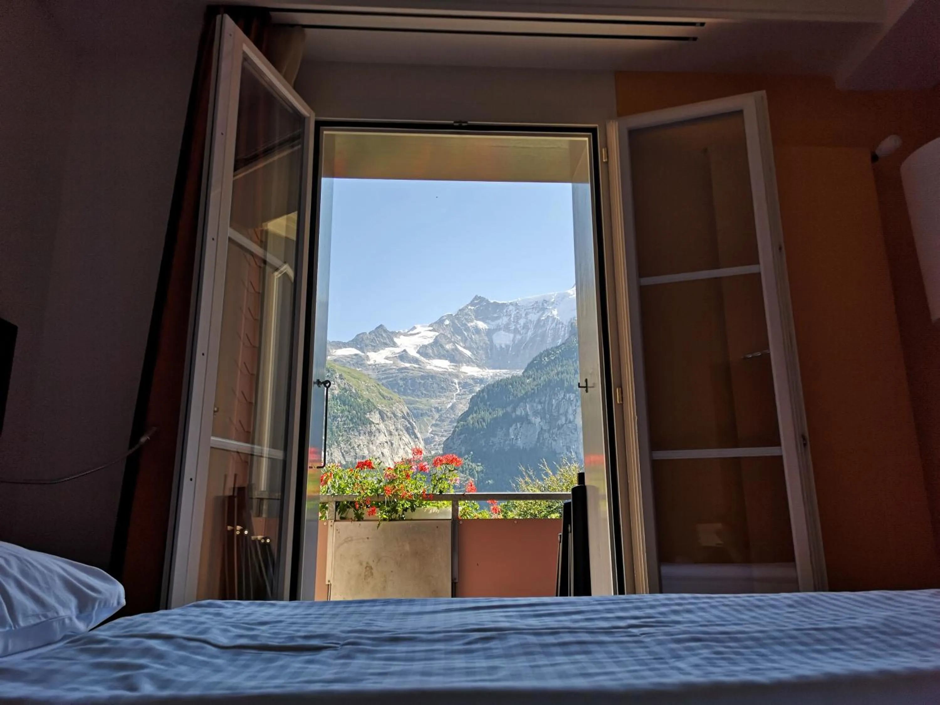 Deluxe Single Room with Balcony and Mountain View in Parkhotel Schoenegg