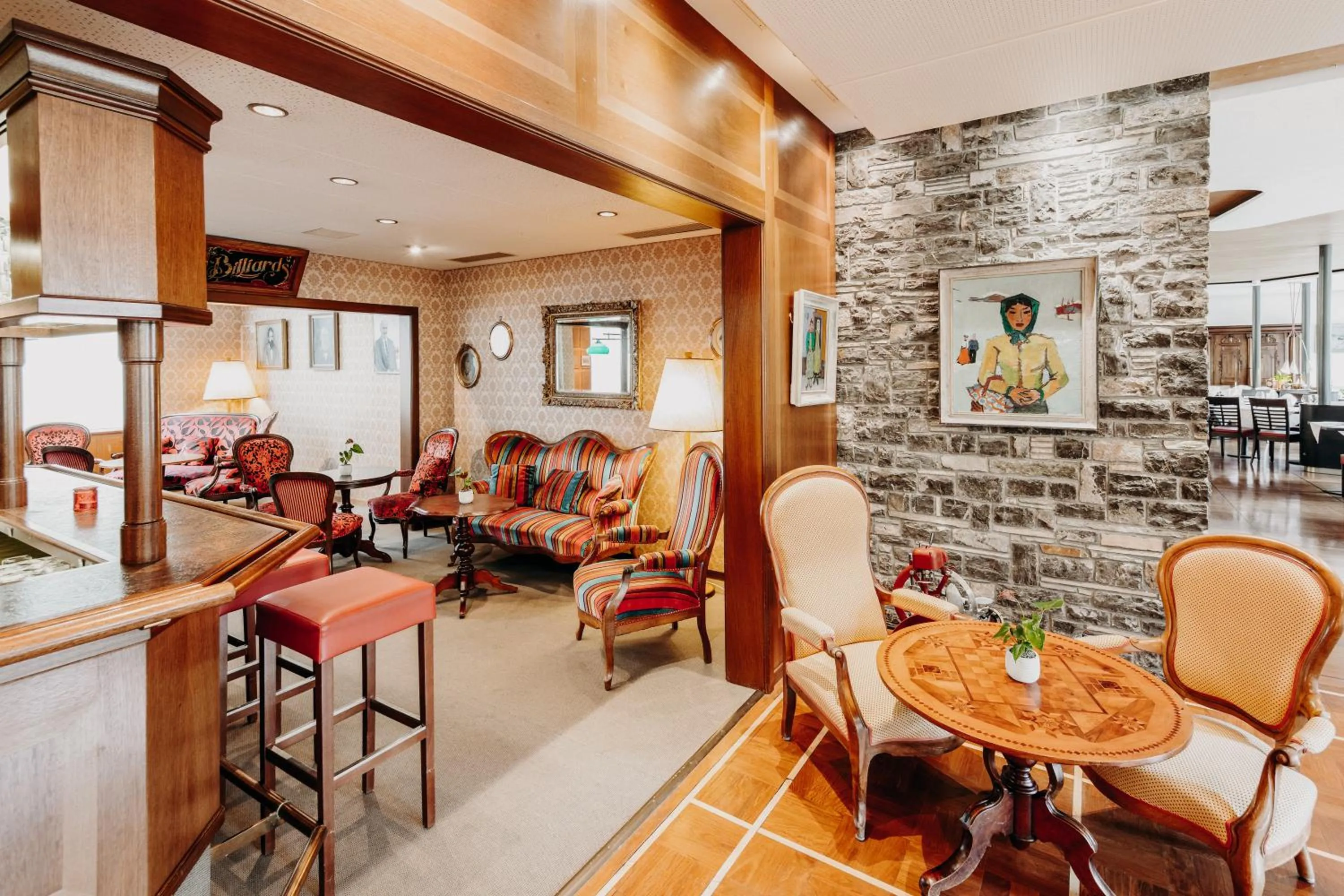 Lounge or bar in Parkhotel Schoenegg