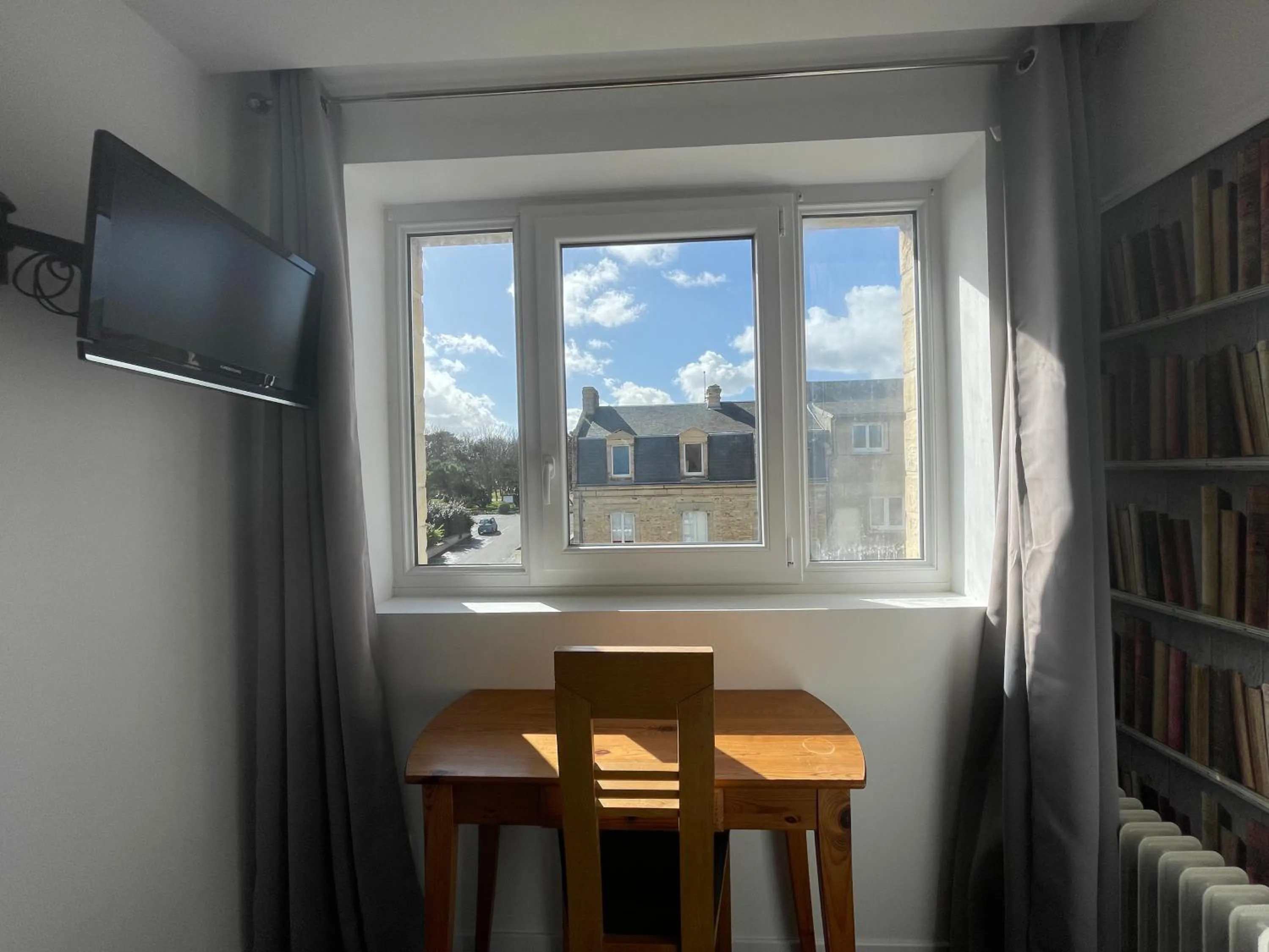 Seating area in Le Clos Normand