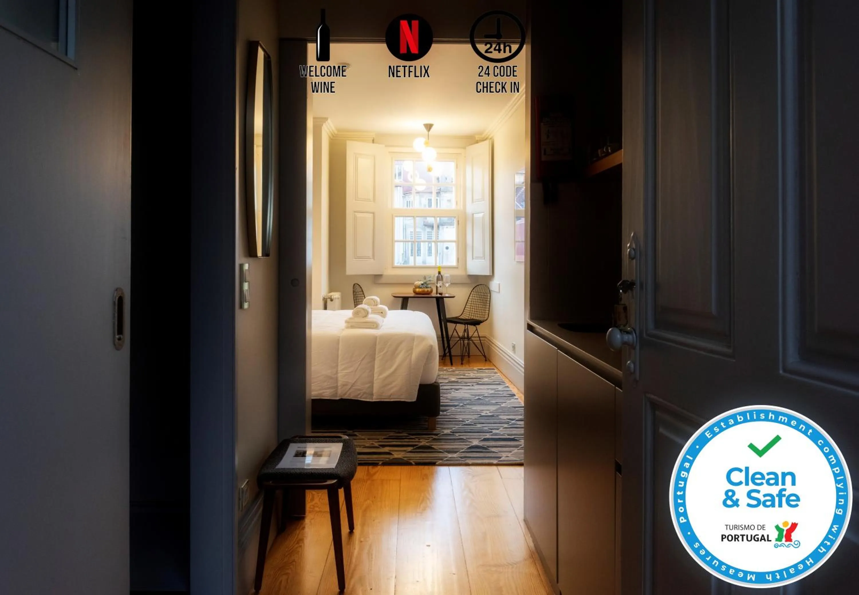 Photo of the whole room, Bed in NorteSoul Mouzinho