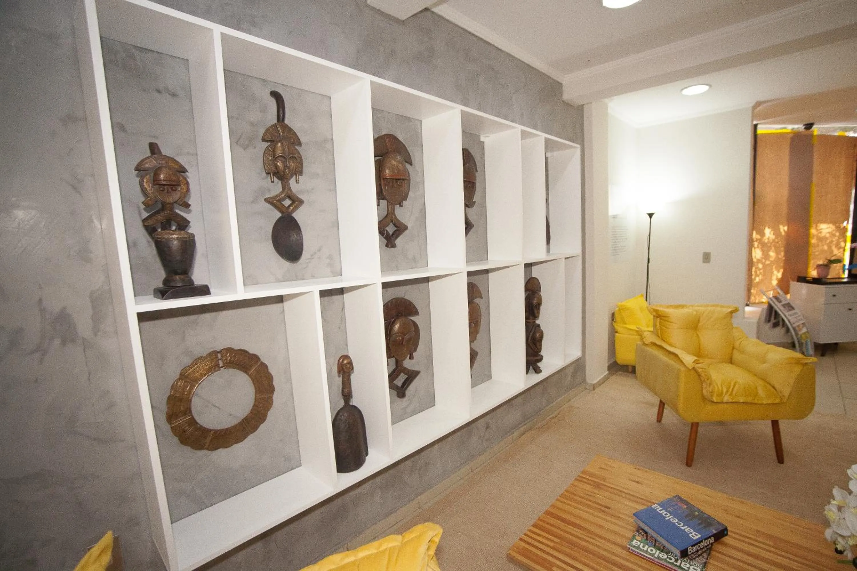 Decorative detail in Láparos Hotel