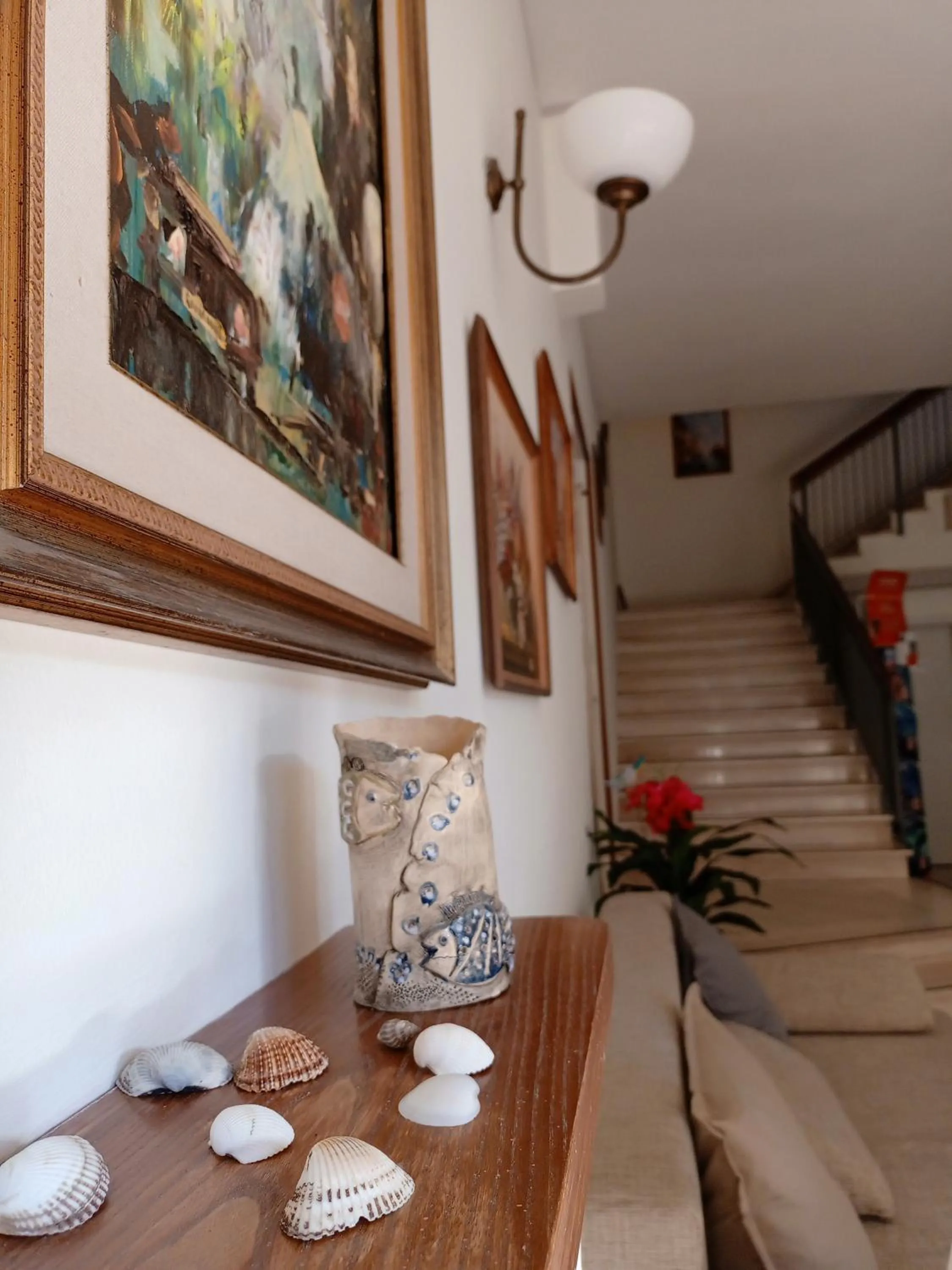 Lobby or reception in Hotel Rossella