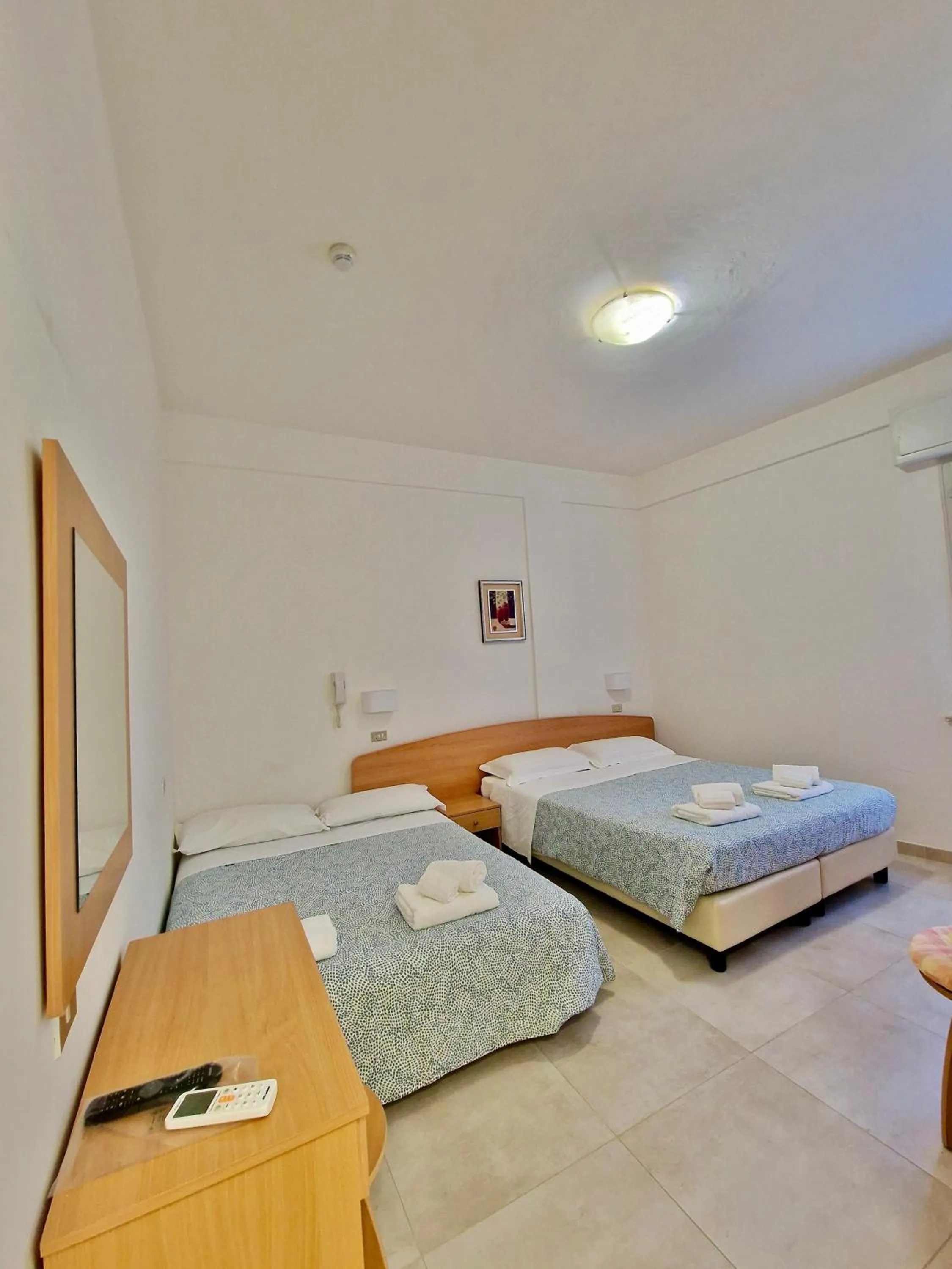 Bed in Hotel Rossella