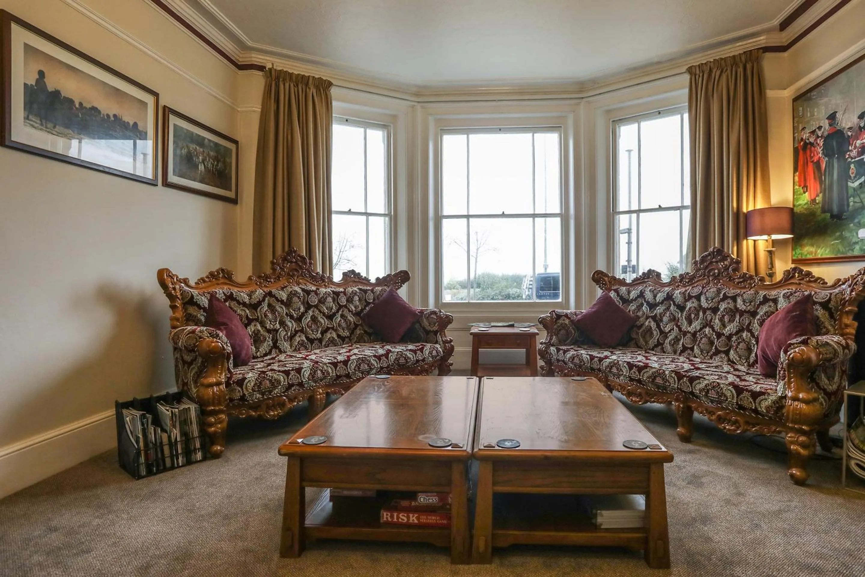 Lobby or reception in Lord Kitcheners Guest House