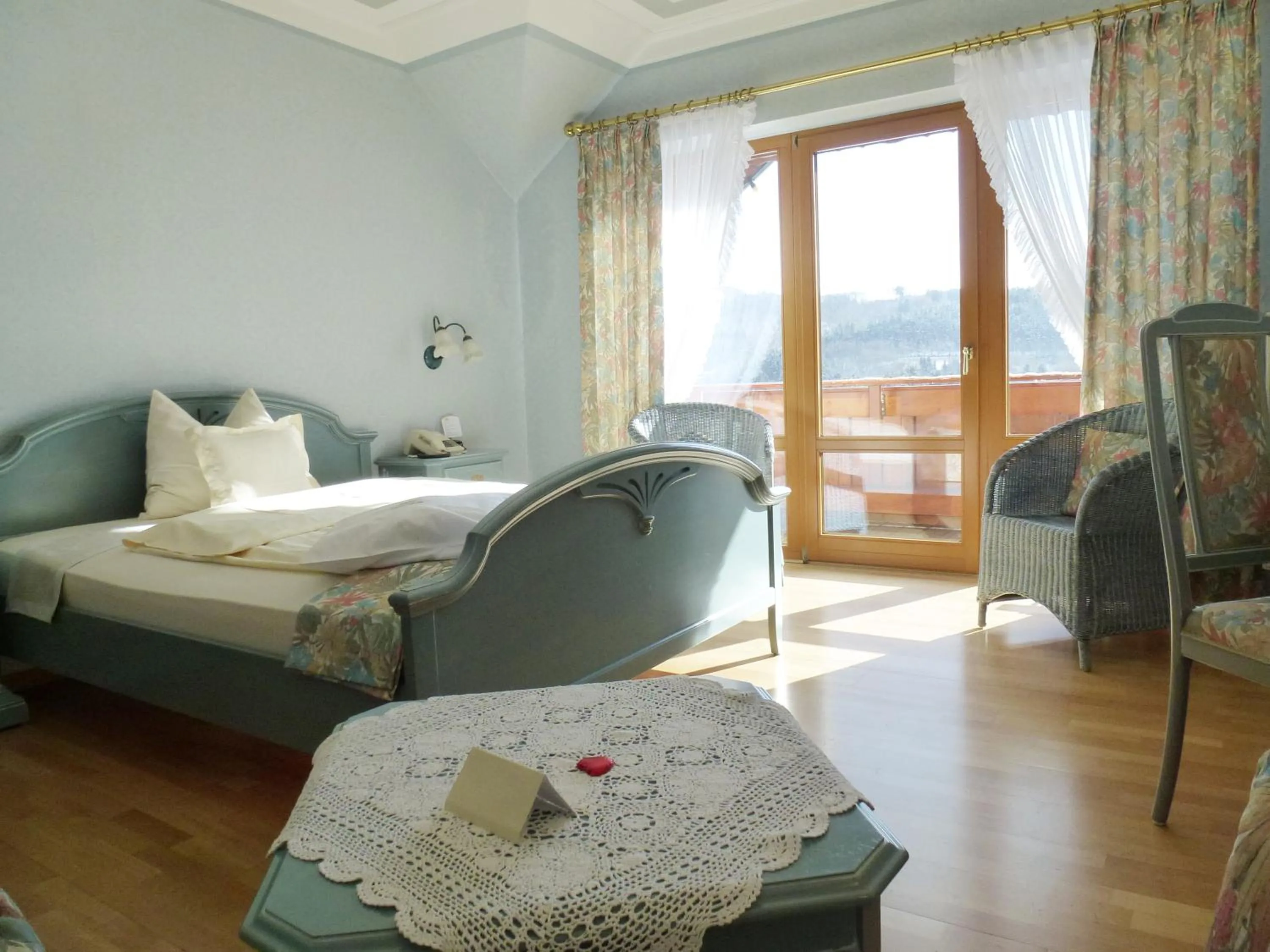 Photo of the whole room, Bed in Landhaus Sonnenhof