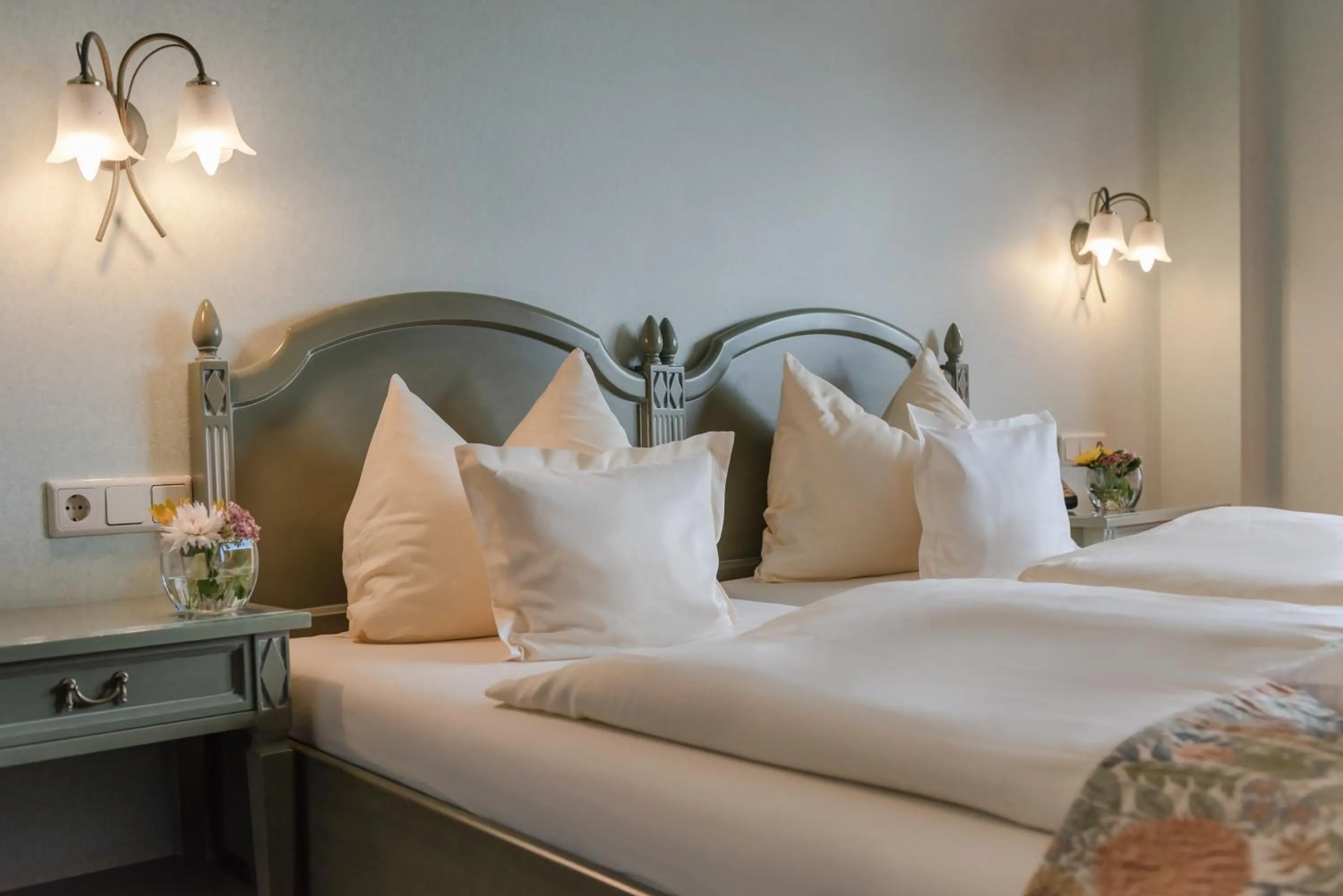 Photo of the whole room, Bed in Landhaus Sonnenhof