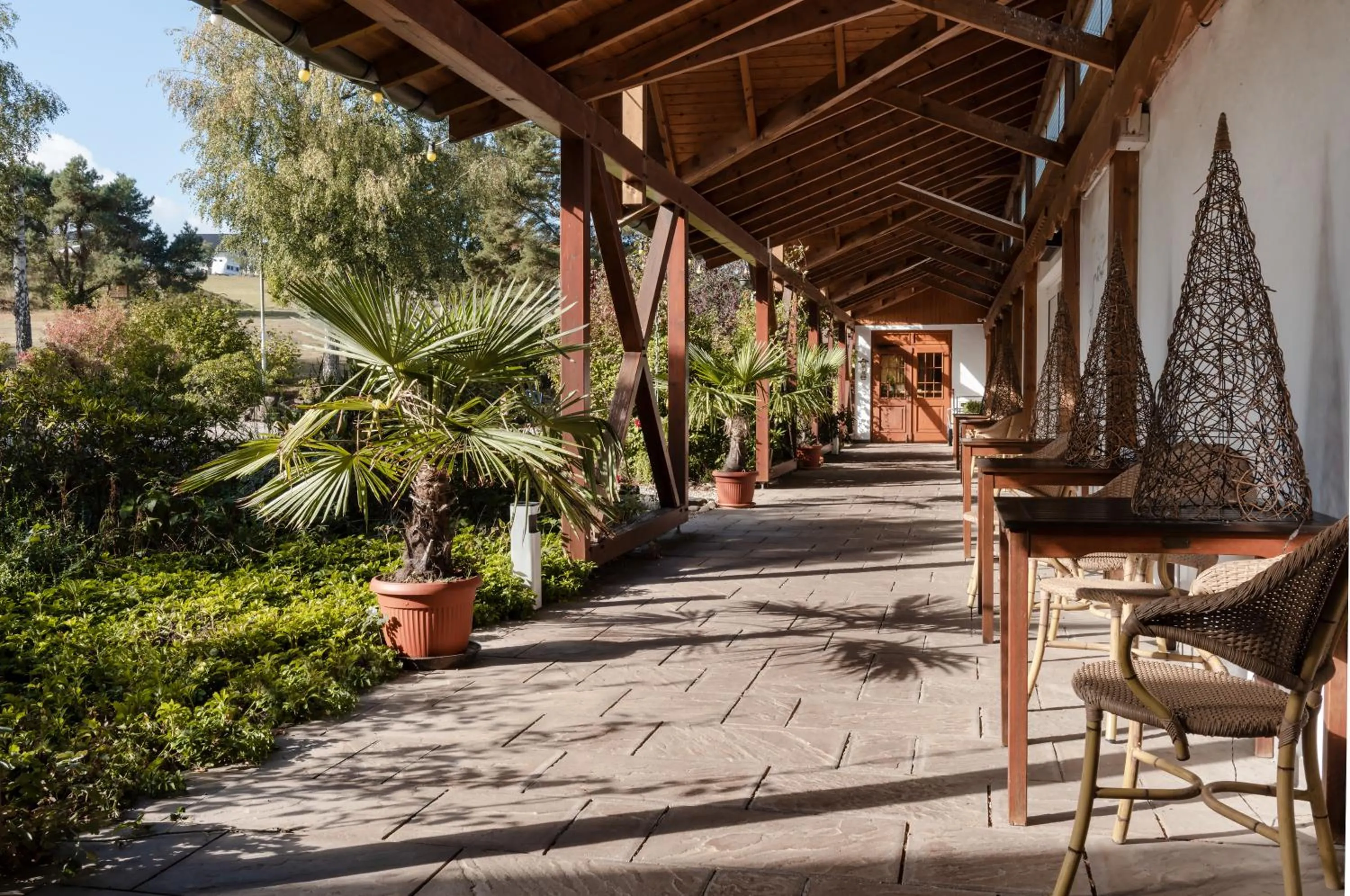 Patio in Landhaus Sonnenhof