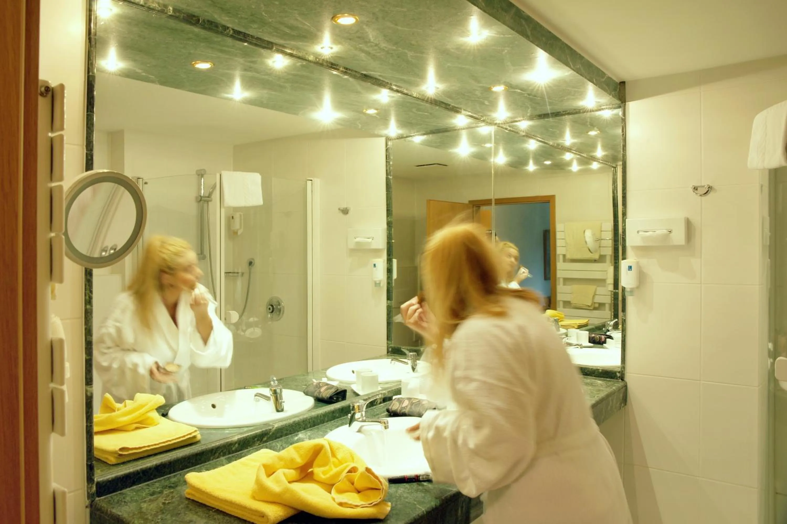 Bathroom in Landhaus Sonnenhof