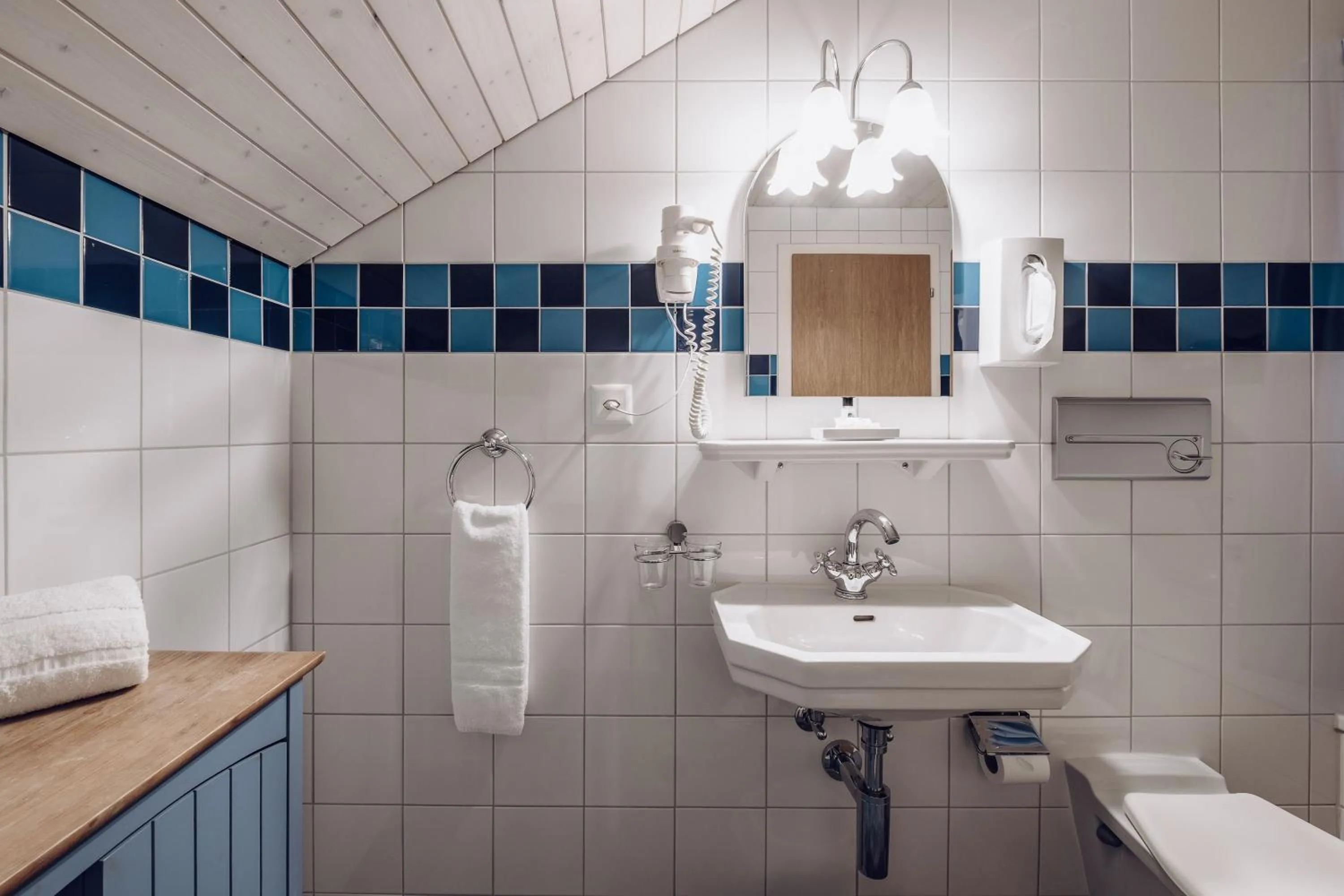 Toilet in Hotel Chalet Swiss