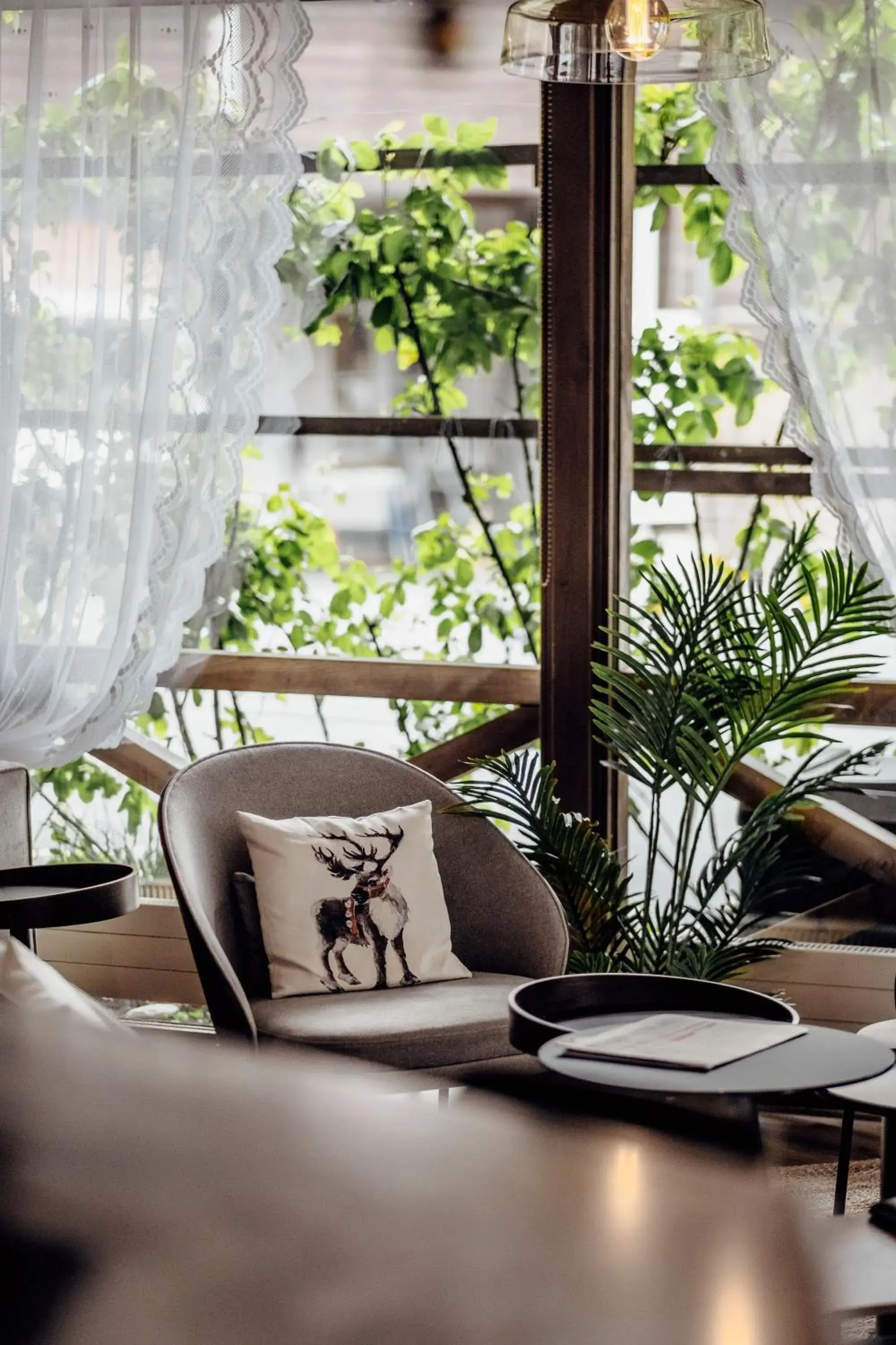 Living room in Hotel Chalet Swiss Living room in Hotel Chalet Swiss