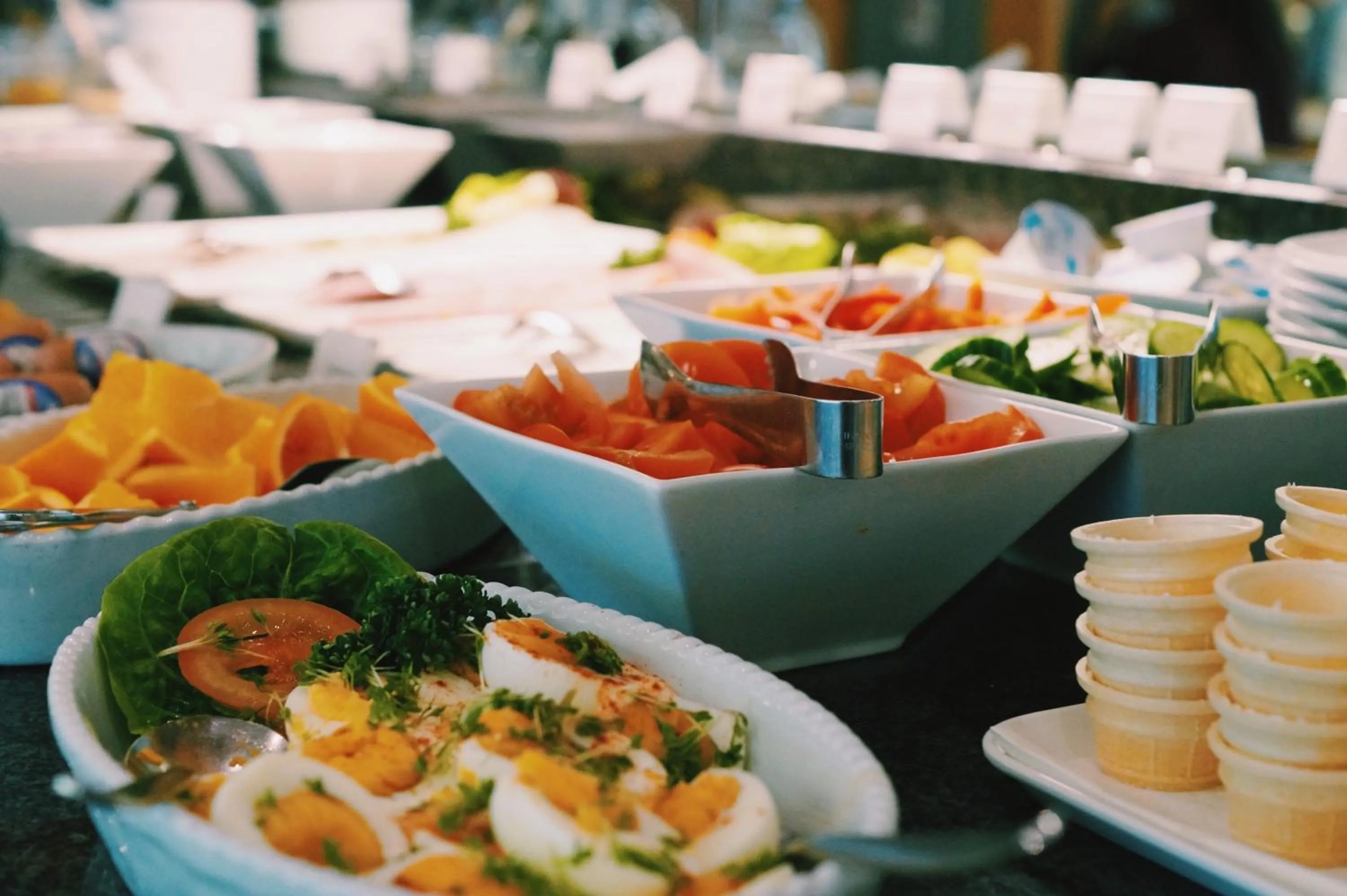 Breakfast in Grand Hostel Berlin Urban