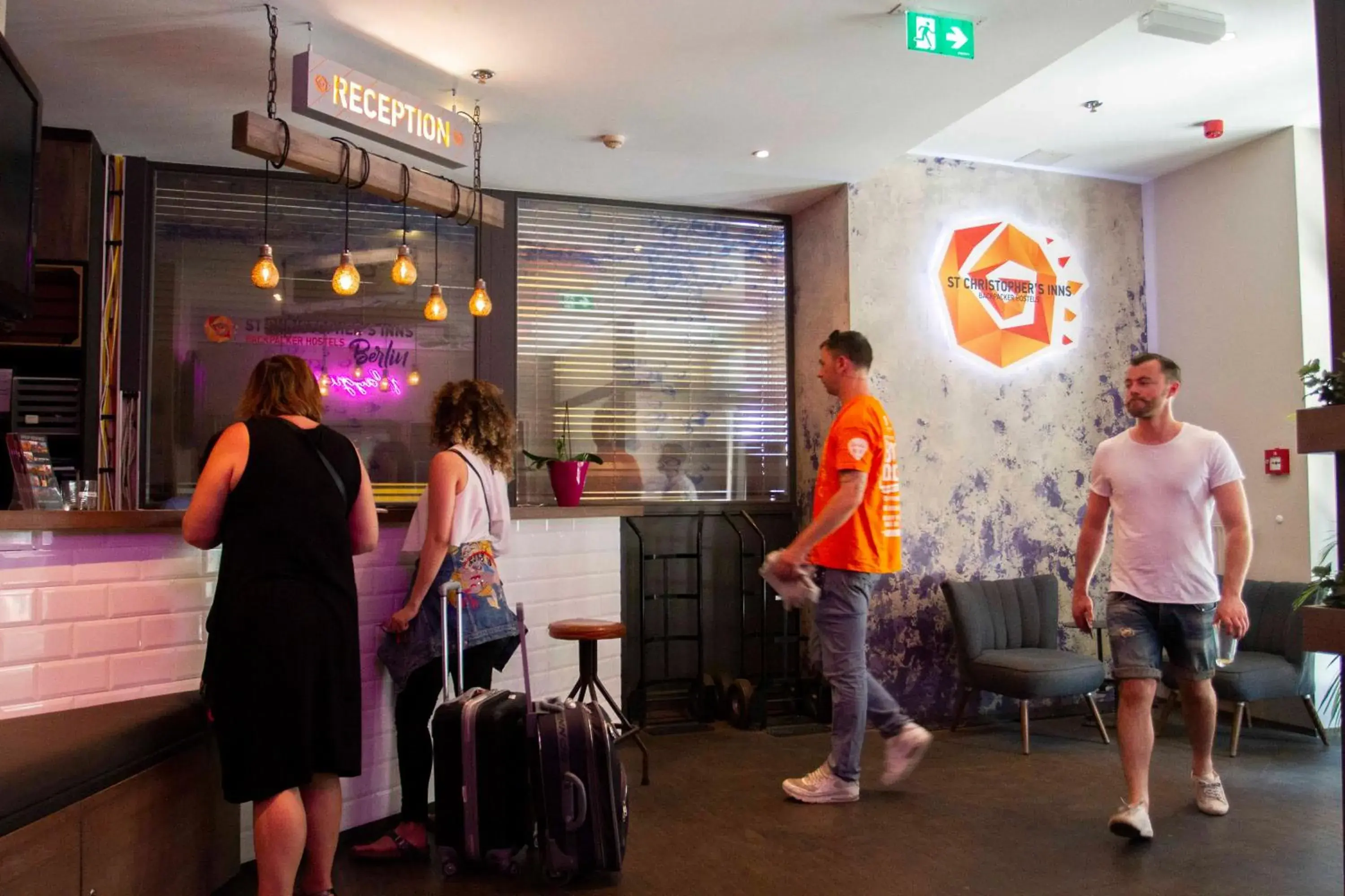 Lobby or reception in St Christopher's Inn Berlin - Mitte Lobby or reception in St Christopher's Inn Berlin - Mitte