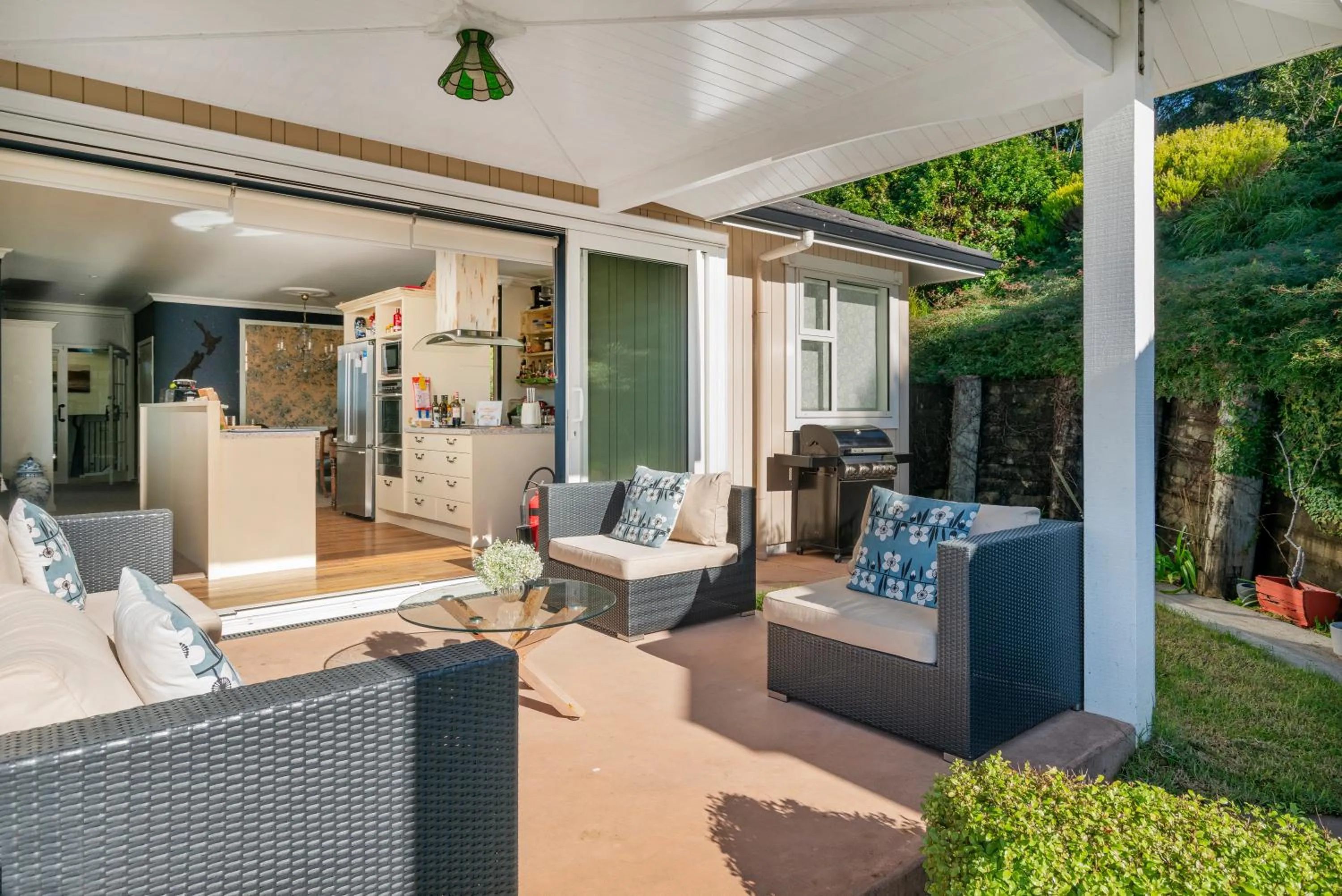 Patio in Bayview Valley Lodge Bed & Breakfast