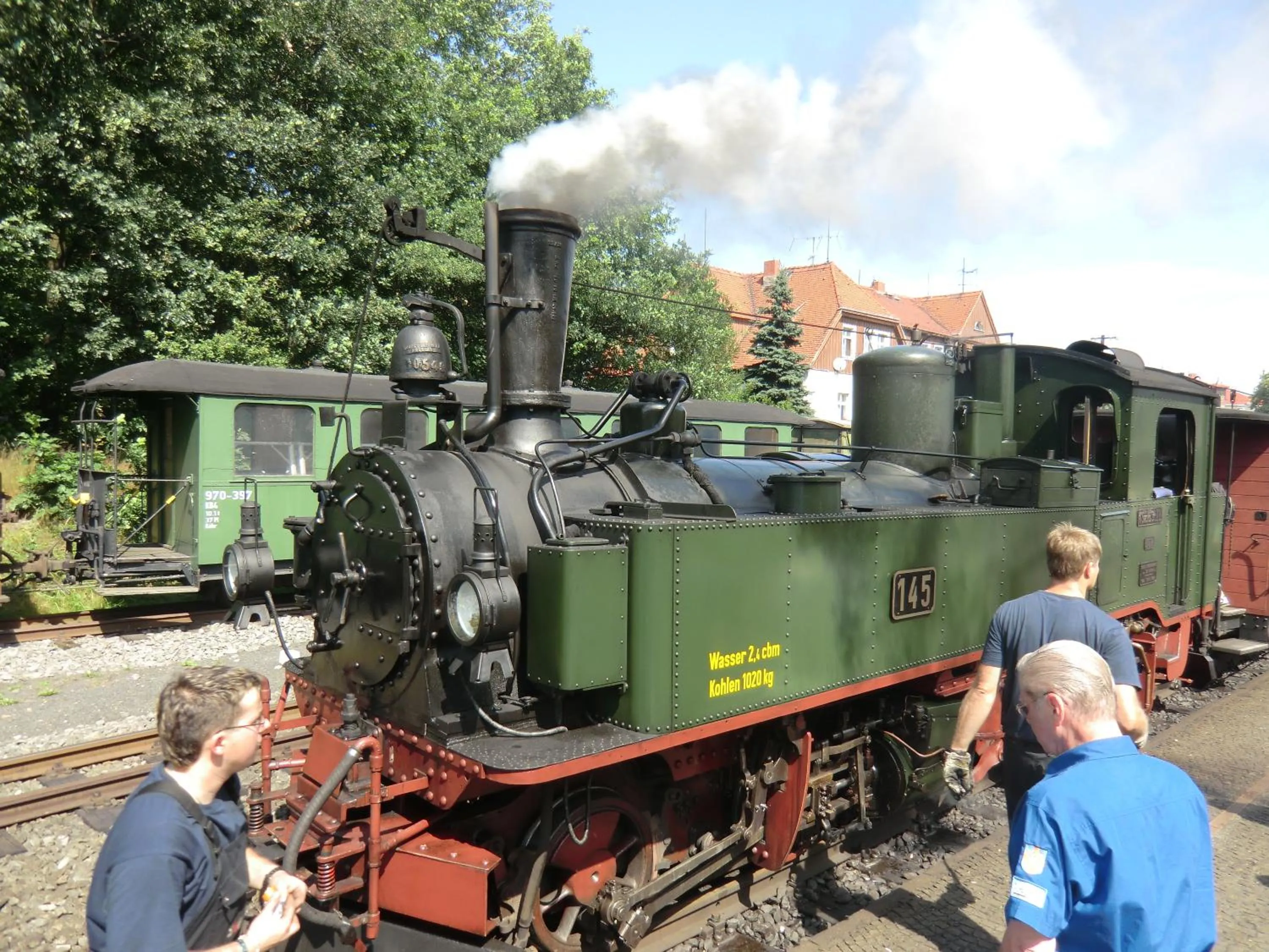 On site in Hotel BB Bahnhof Bertsdorf
