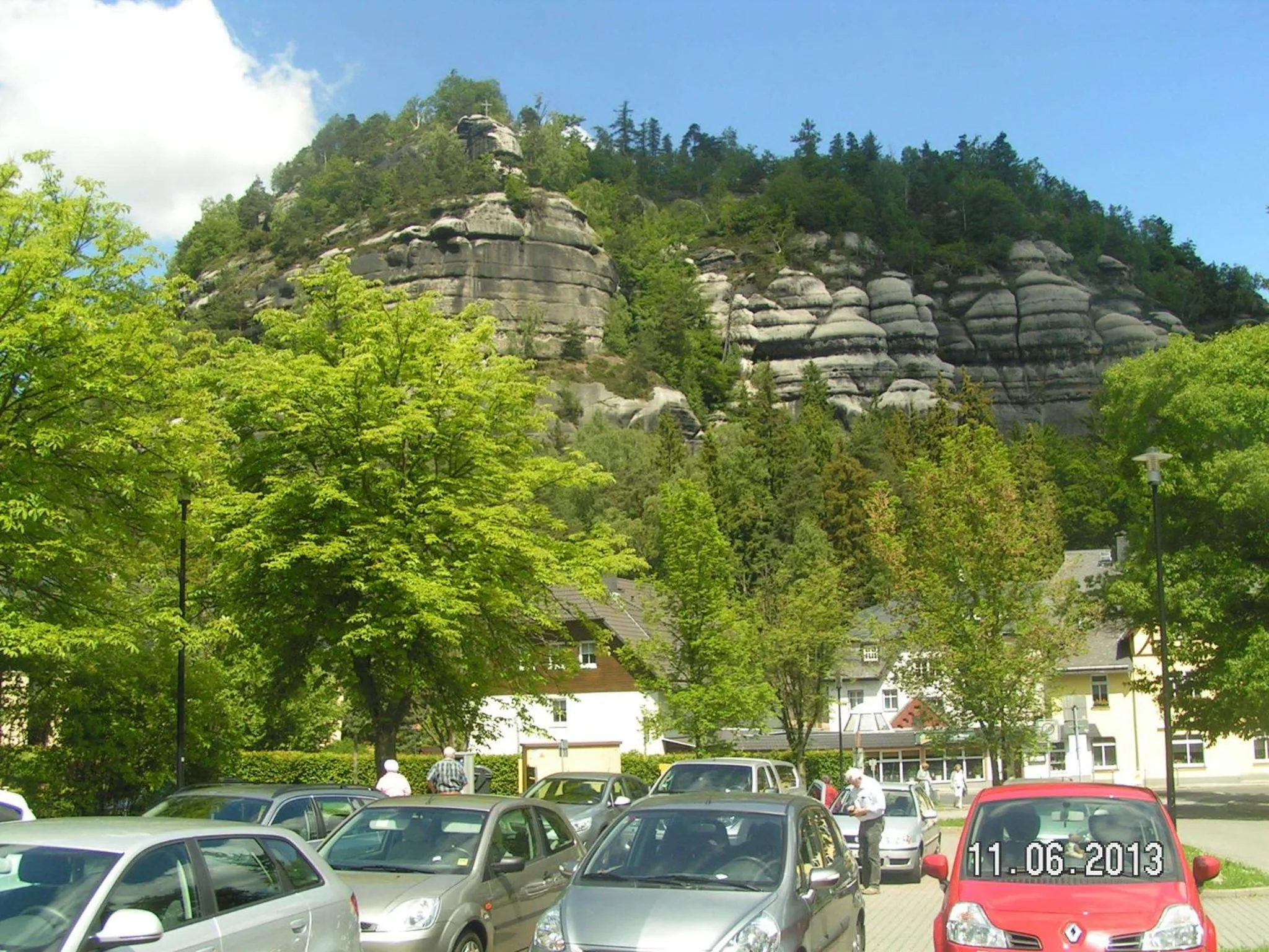 Property building in Hotel BB Bahnhof Bertsdorf