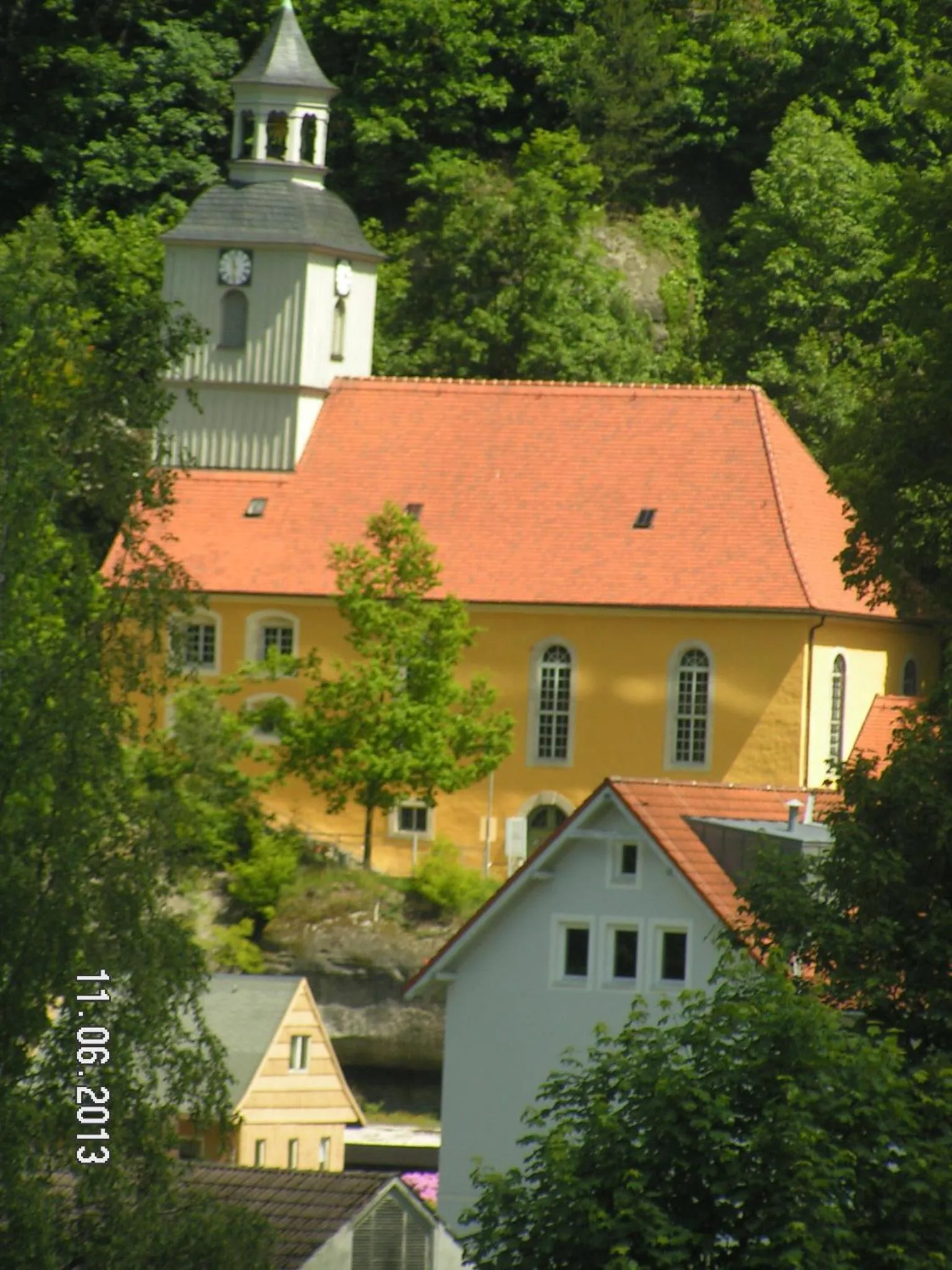 Property building in Hotel BB Bahnhof Bertsdorf