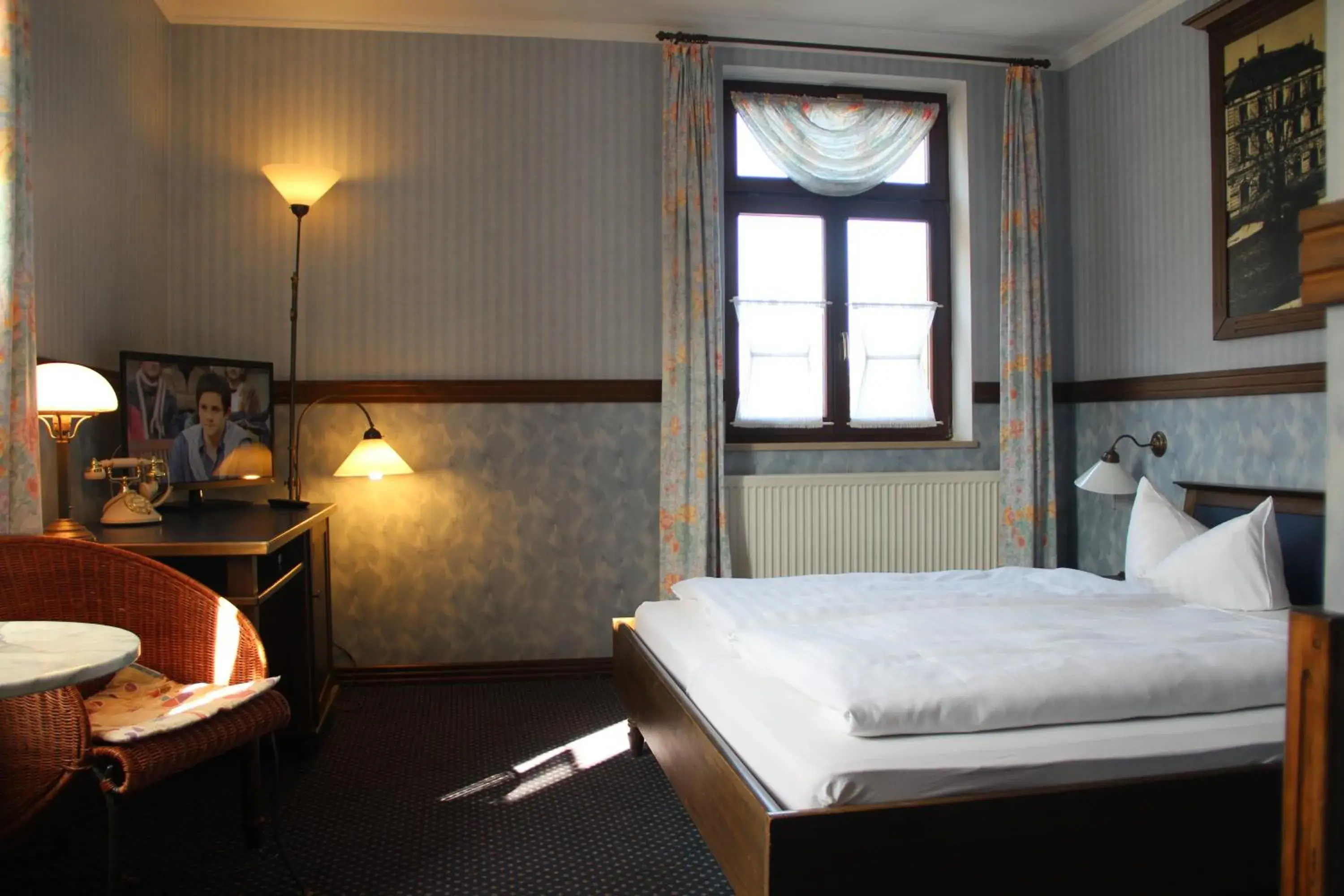 Deluxe Double Room in Hotel BB Bahnhof Bertsdorf Deluxe Double Room in Hotel BB Bahnhof Bertsdorf