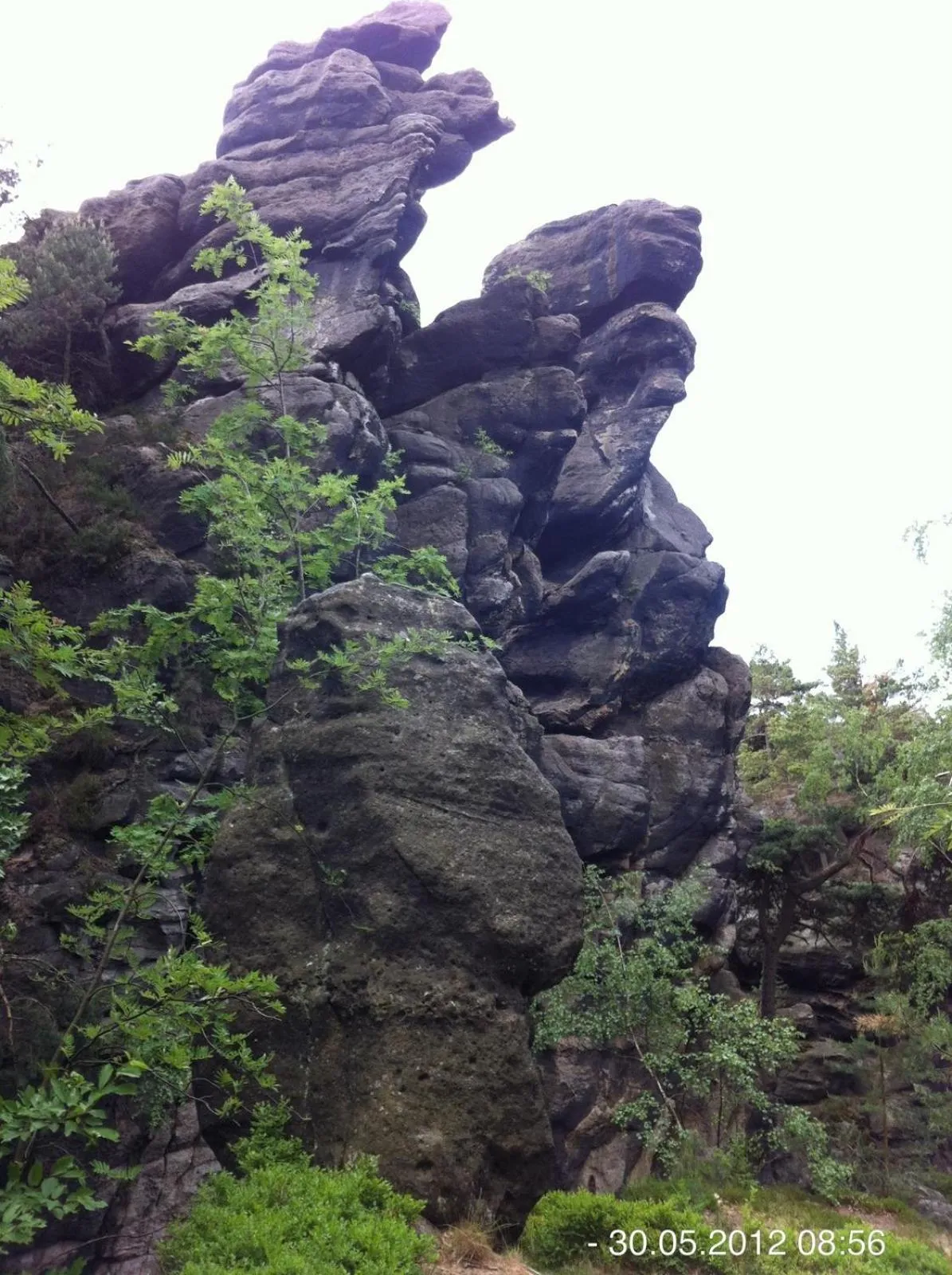 Natural landscape in Hotel BB Bahnhof Bertsdorf