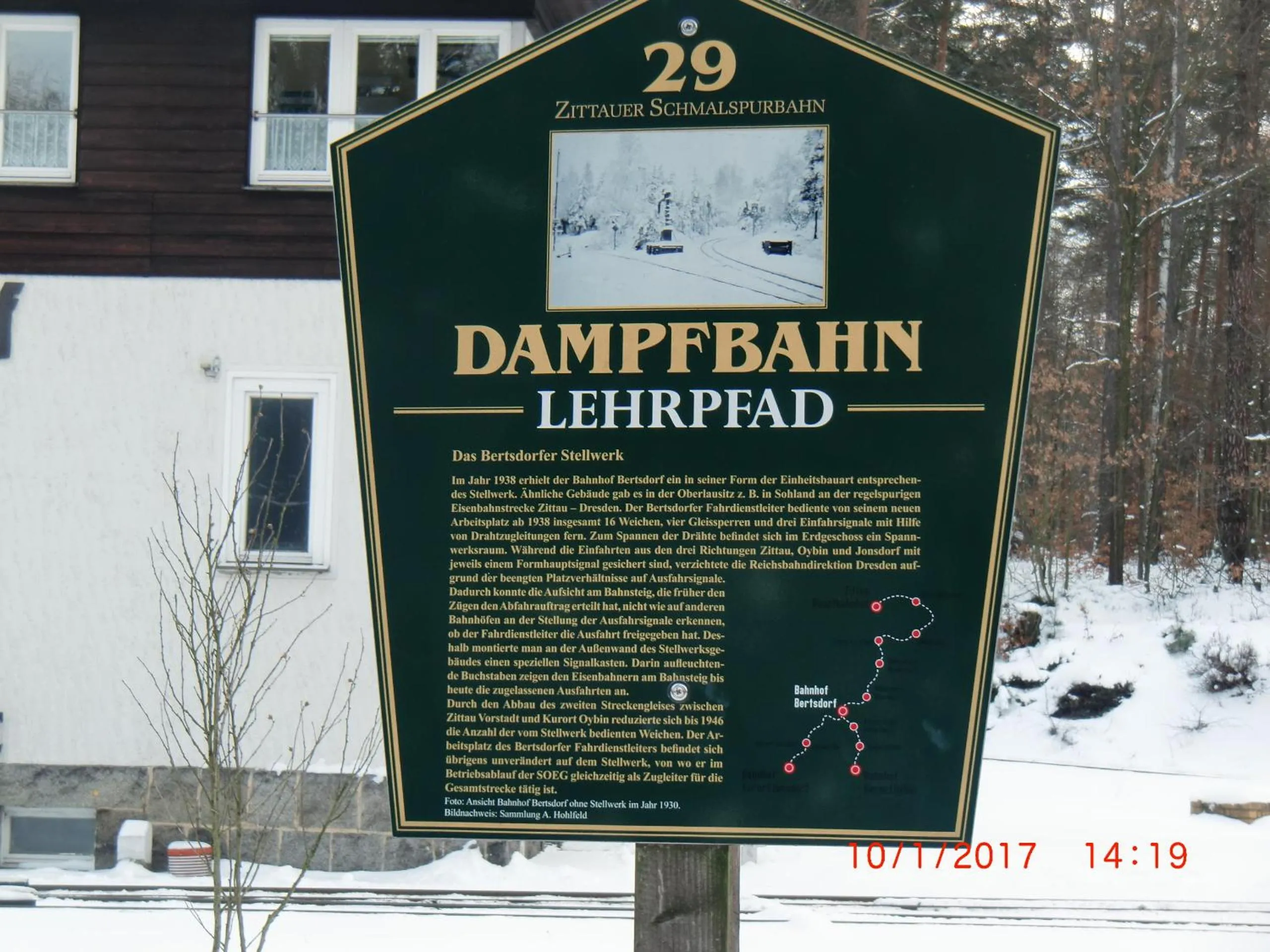 Nearby landmark in Hotel BB Bahnhof Bertsdorf