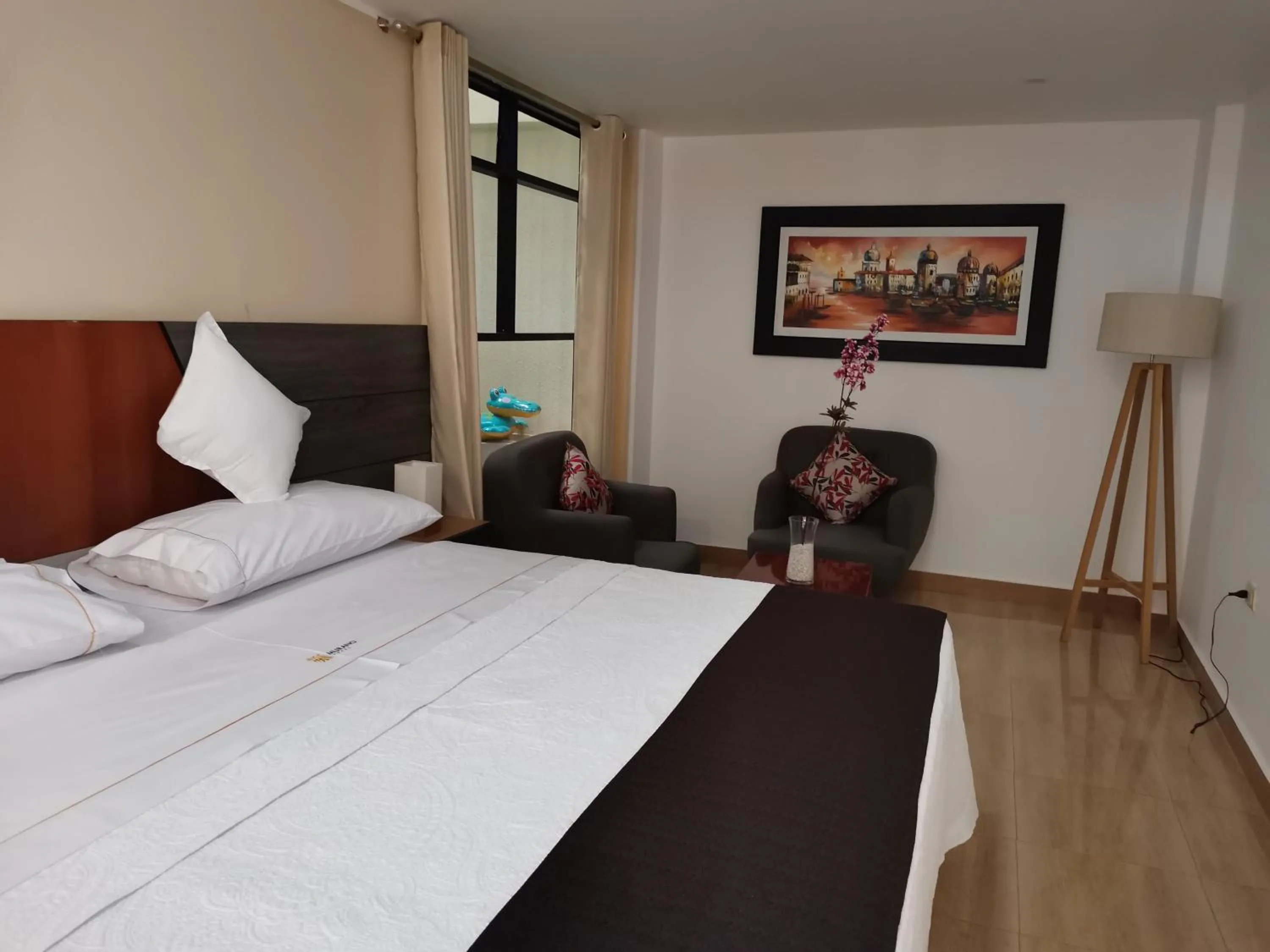 Bed in Murano Hotel