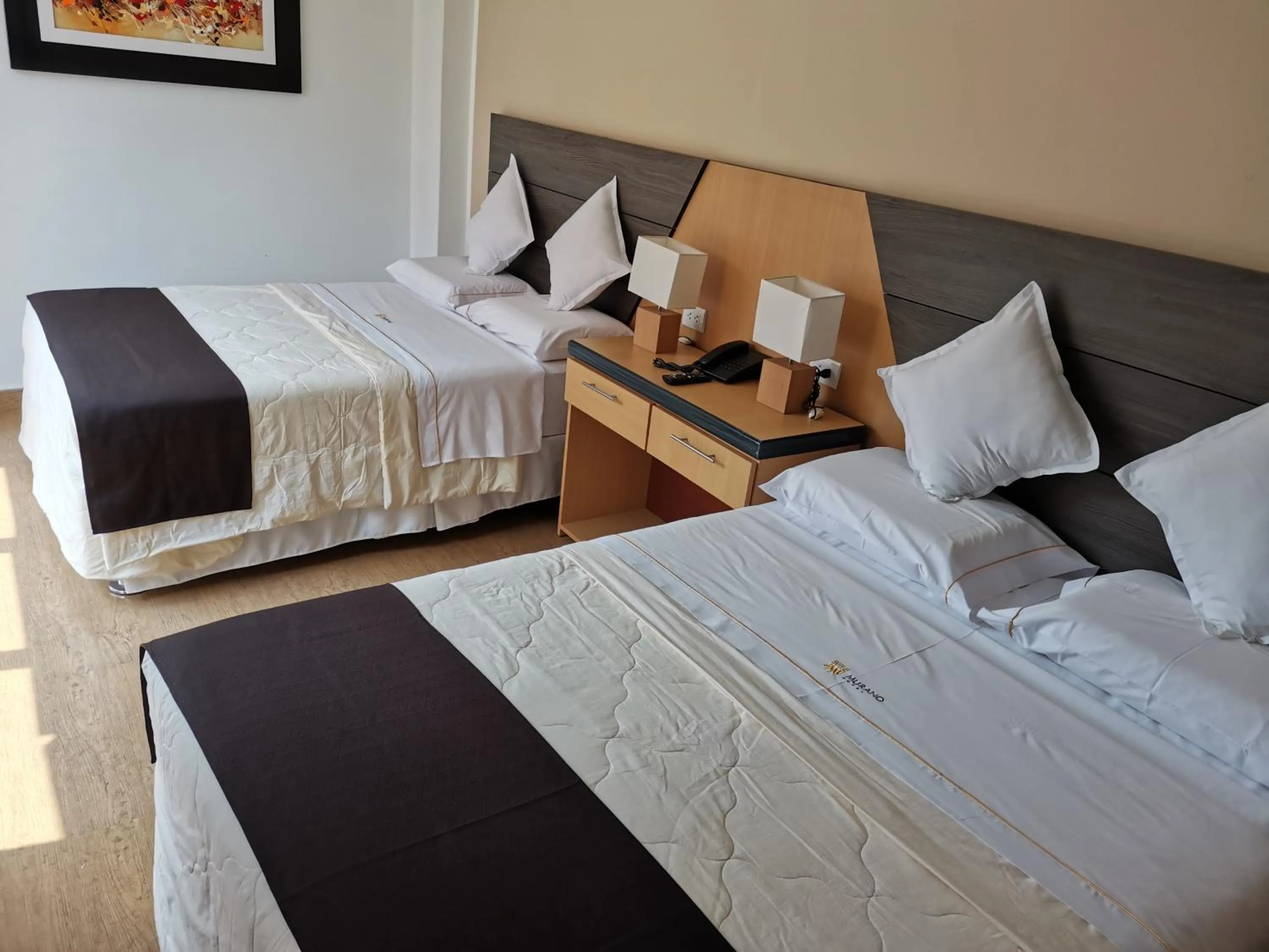 Bed in Murano Hotel