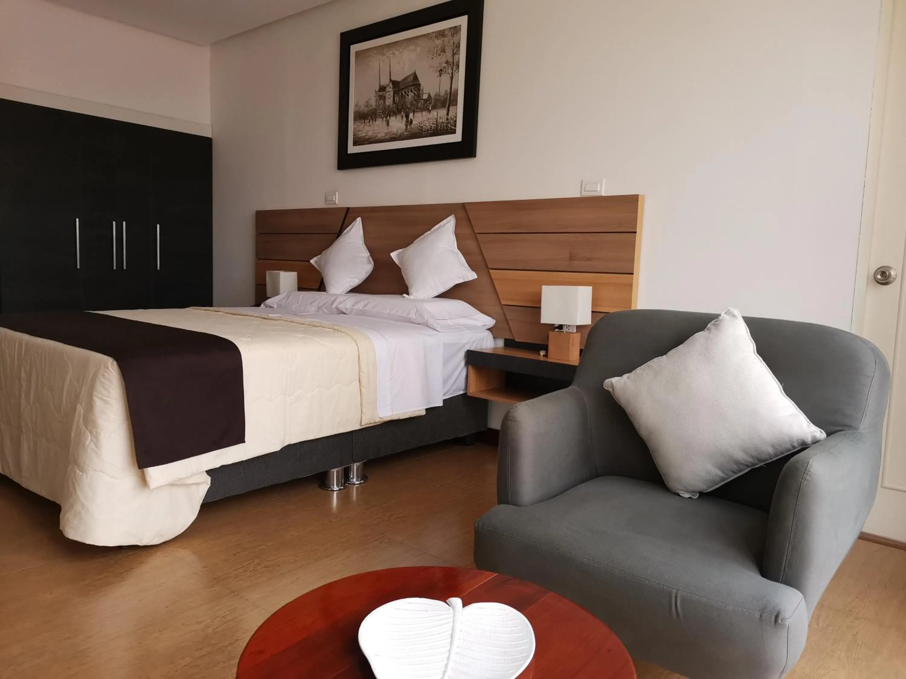Bed in Murano Hotel