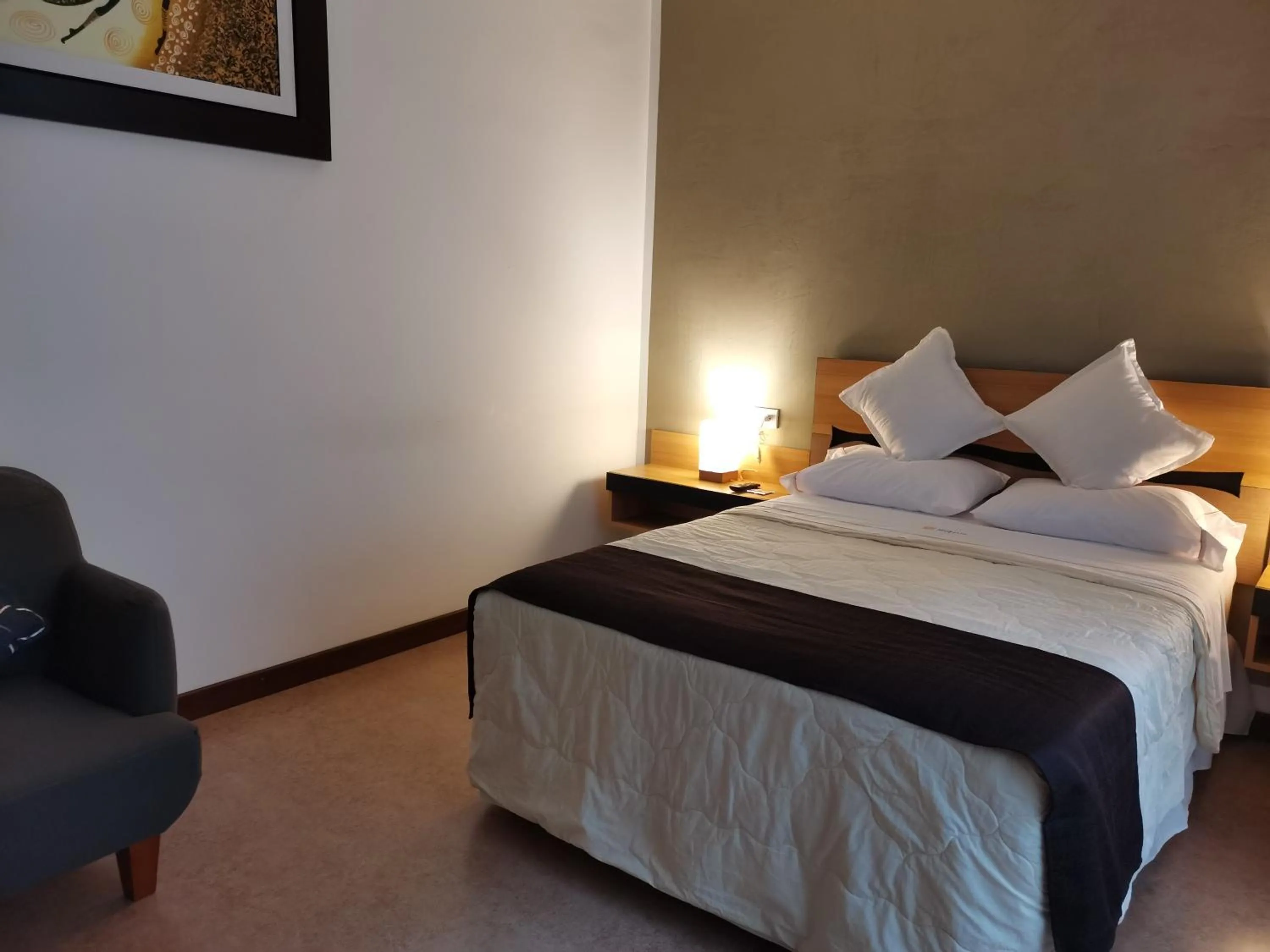 Bed in Murano Hotel