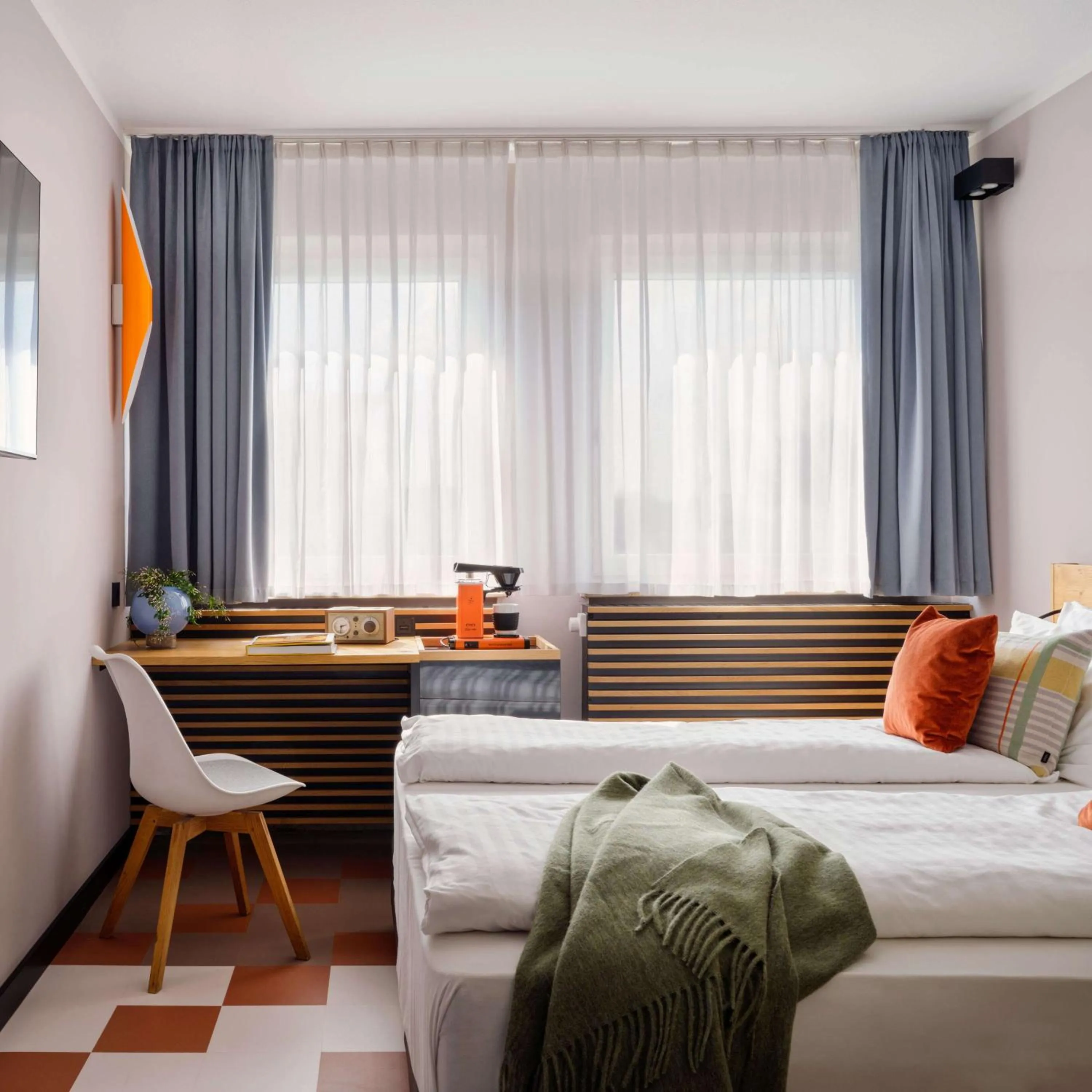 Bedroom, Bed in Flemings Hotel München-Schwabing