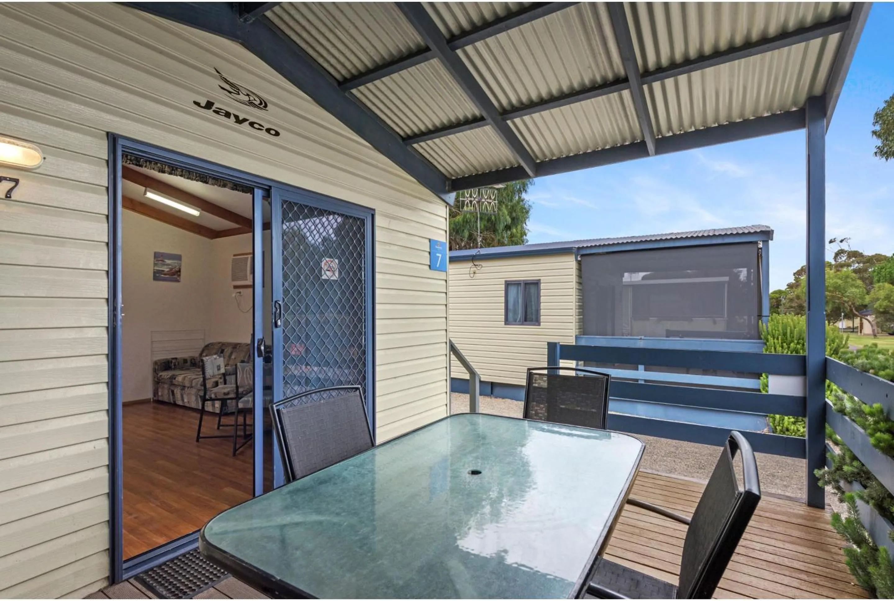Balcony/Terrace in Discovery Parks - Goolwa