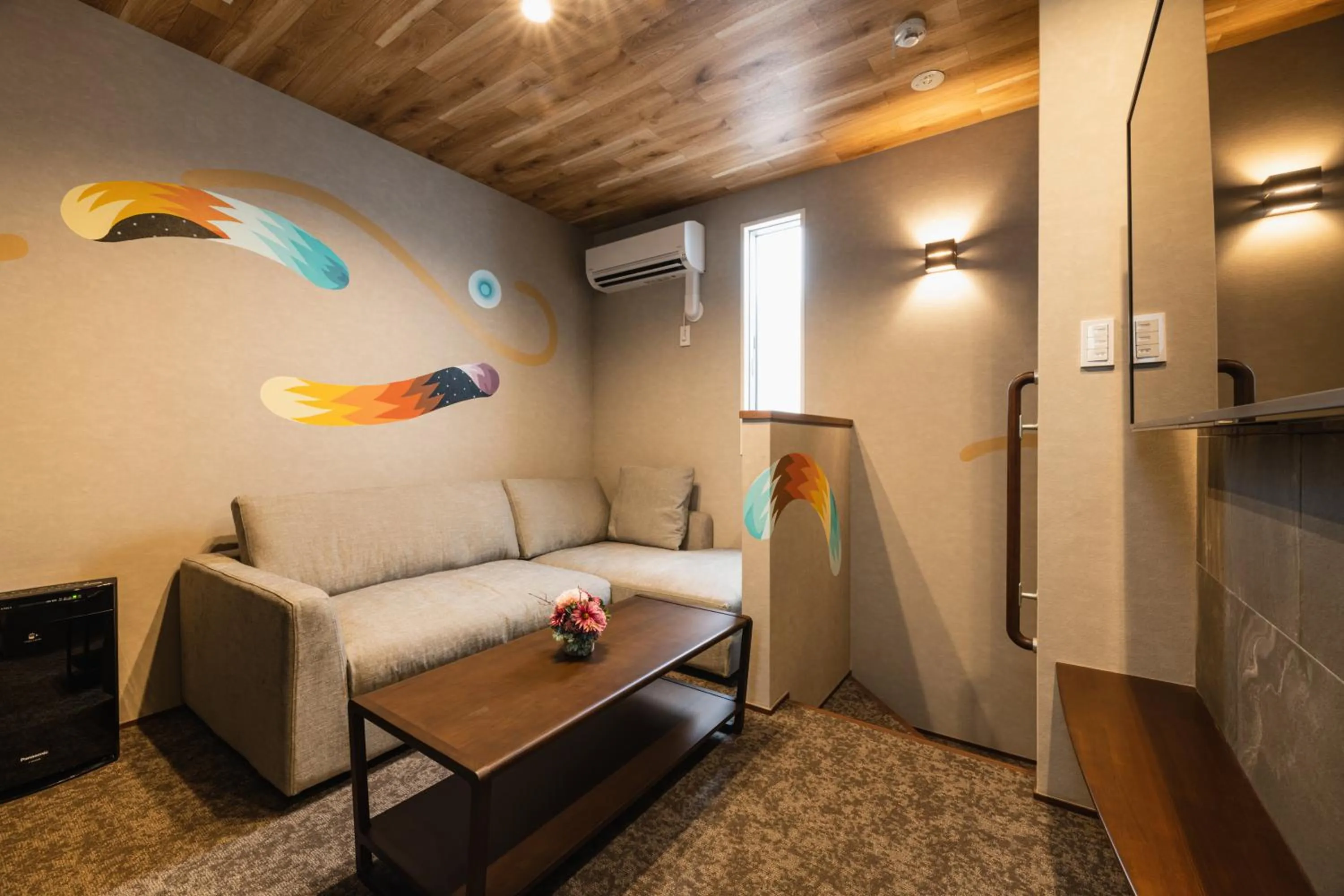 Living room in GRAND BASE Shianbashi