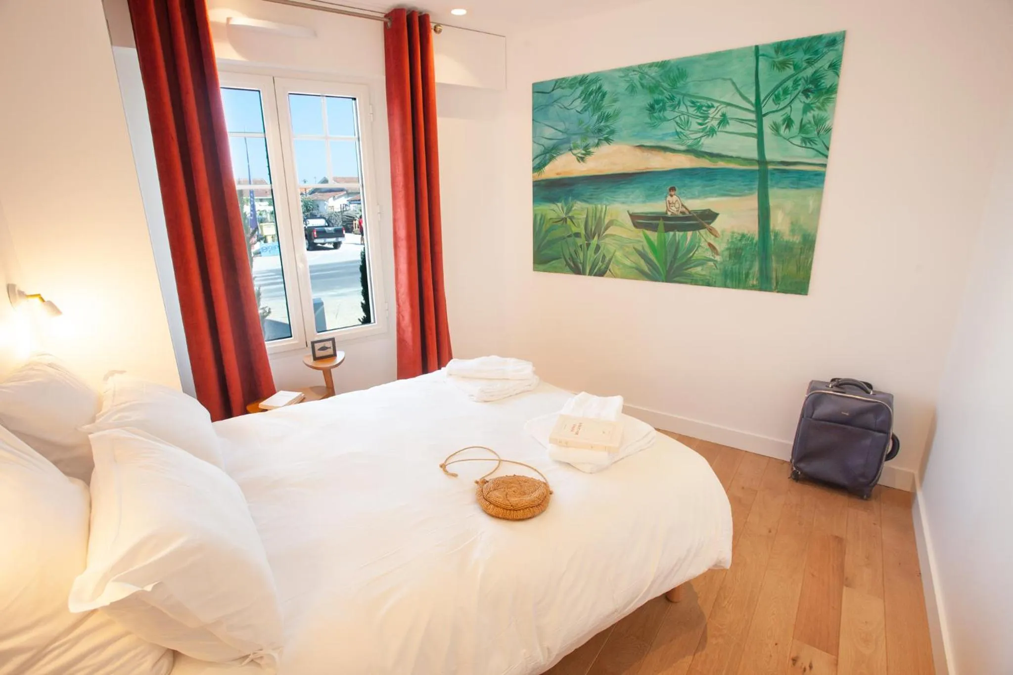 Bedroom, Bed in Villa Aitama