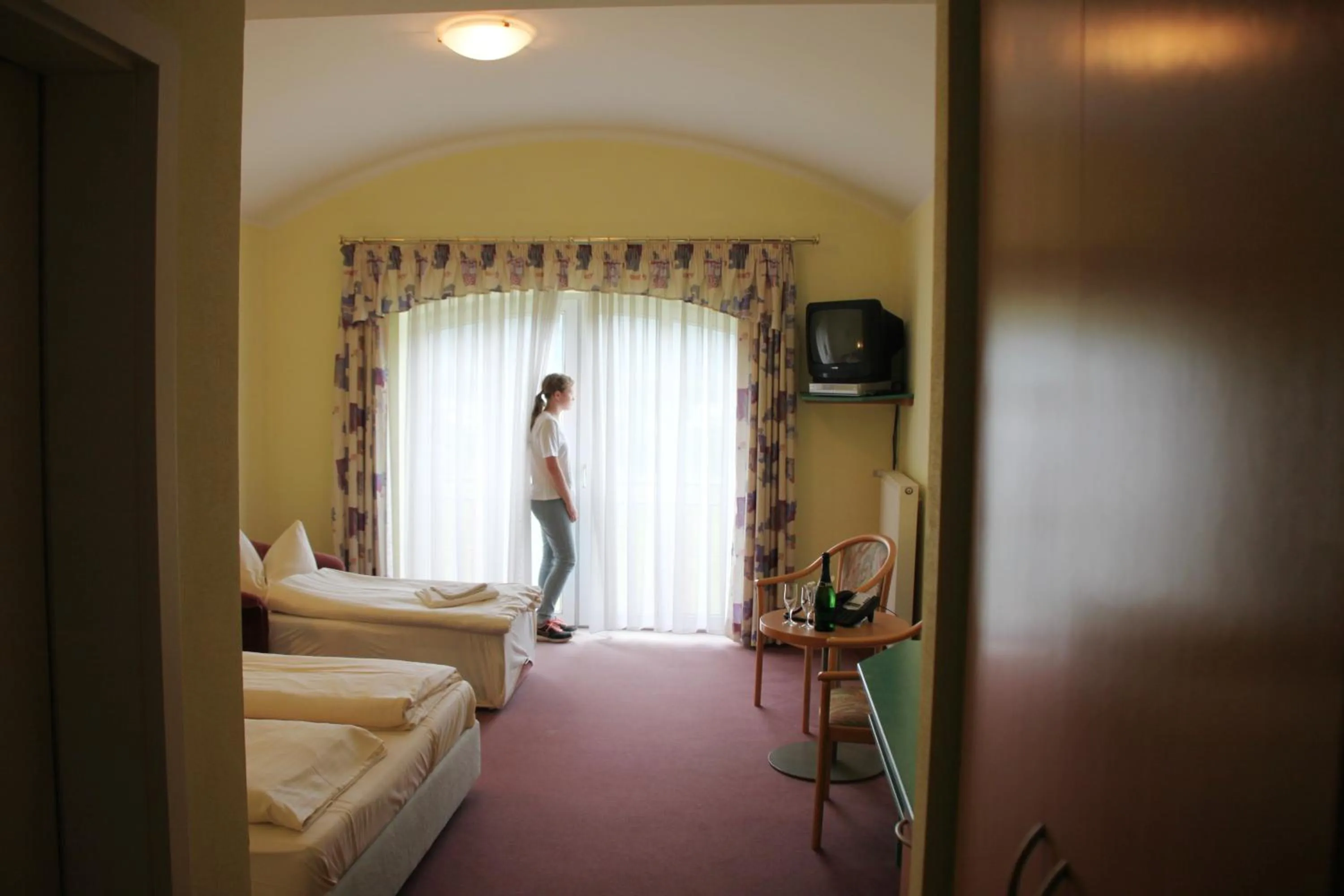 Bed in Gasthof Hotel zur Post