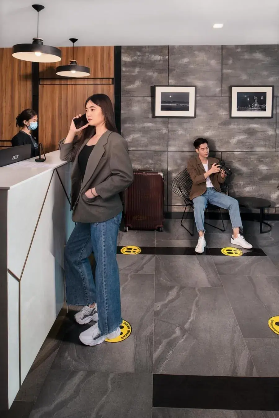 Lobby or reception in R2 Hotel Lobby or reception in R2 Hotel