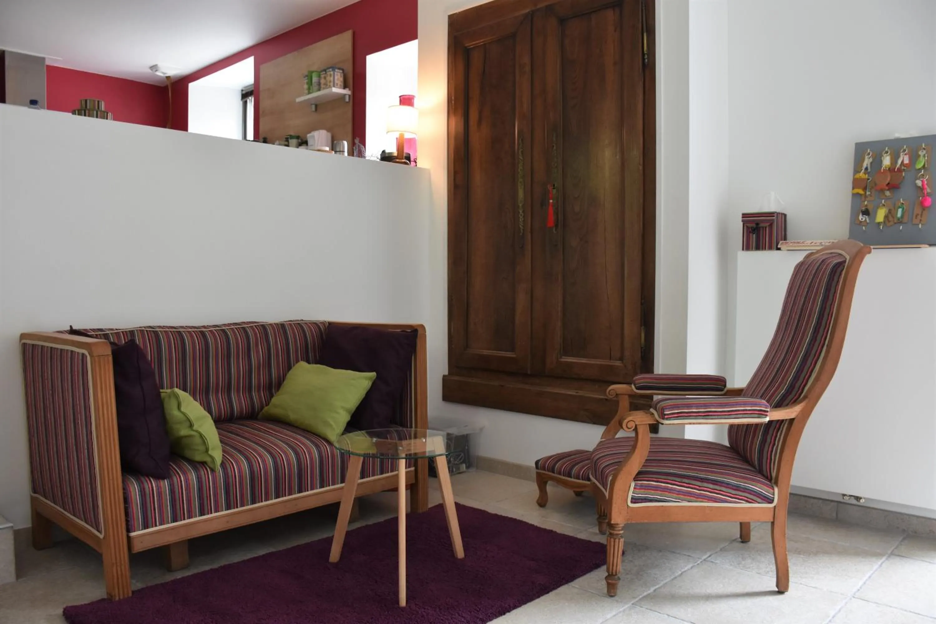 Seating area in Domaine des Fougères