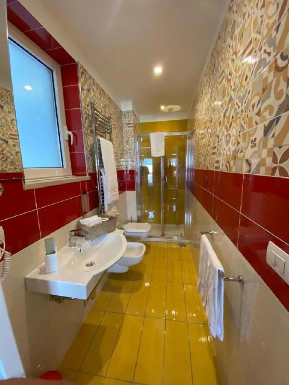 Shower in Parco Tasso Guest House