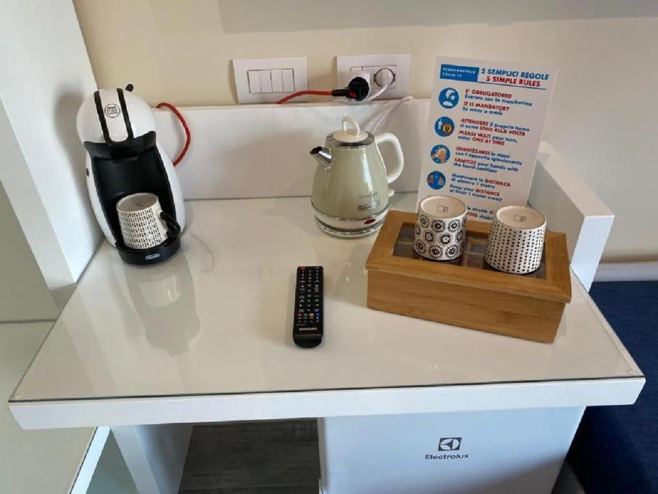 Coffee/tea facilities in Parco Tasso Guest House