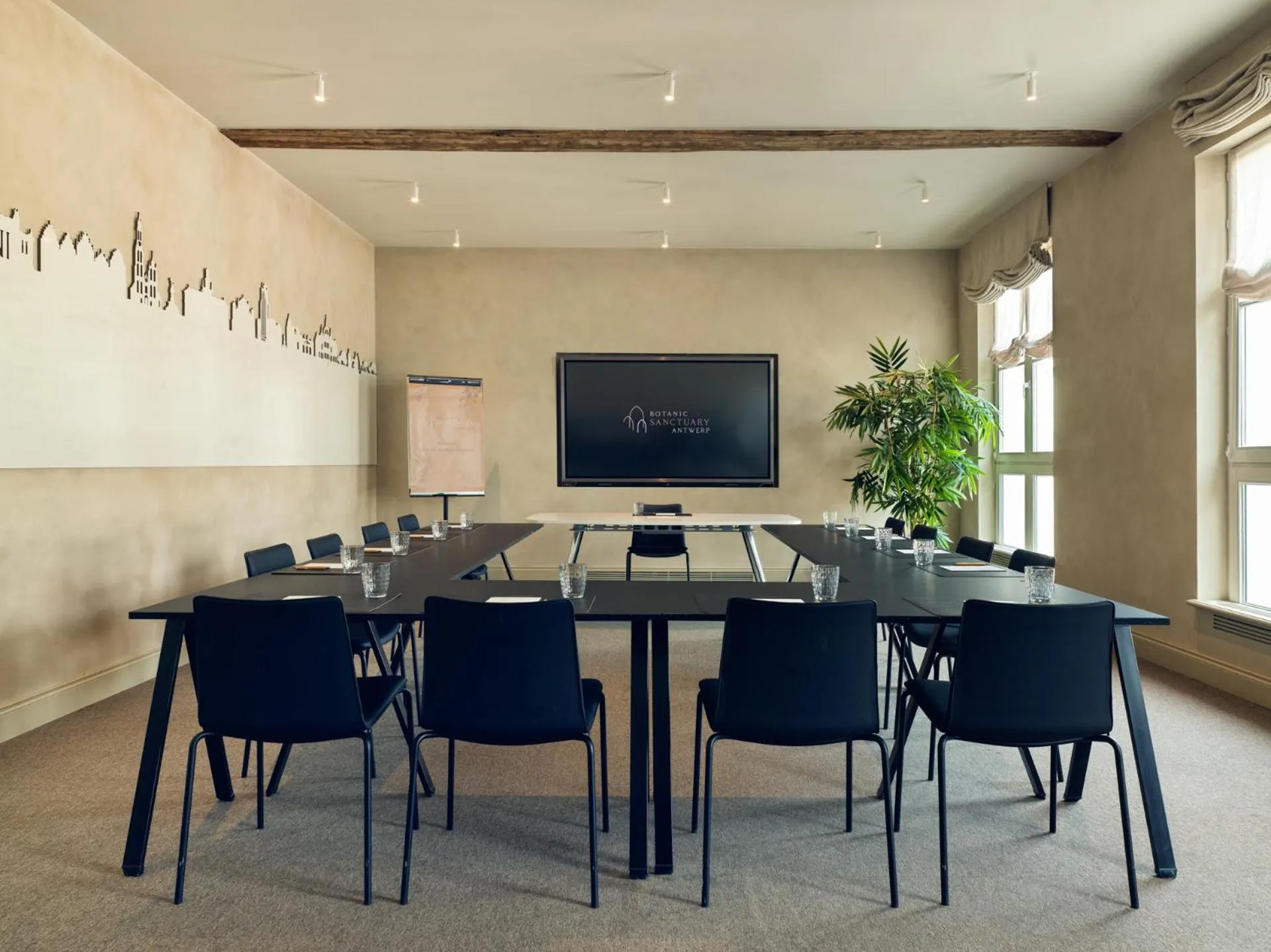 Meeting/conference room in Botanic Sanctuary Antwerp - The Leading Hotels of the World