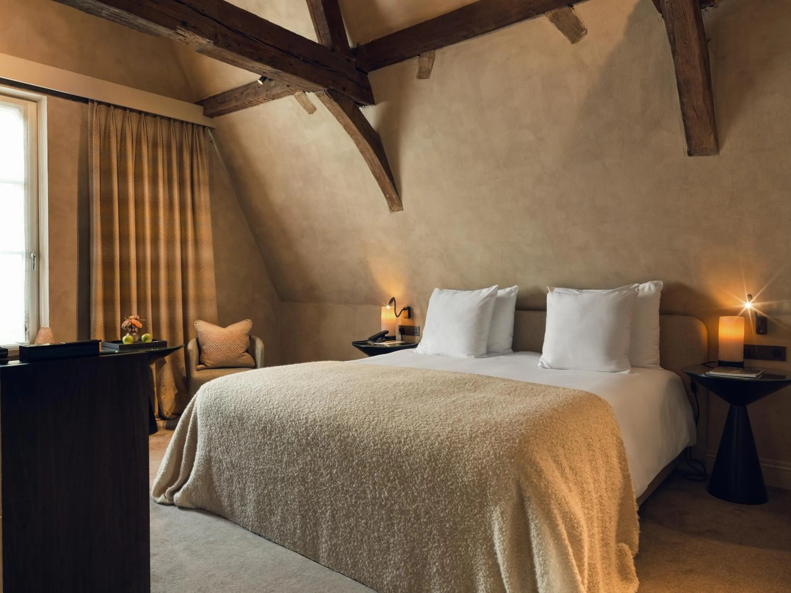 Bedroom, Bed in Botanic Sanctuary Antwerp - The Leading Hotels of the World