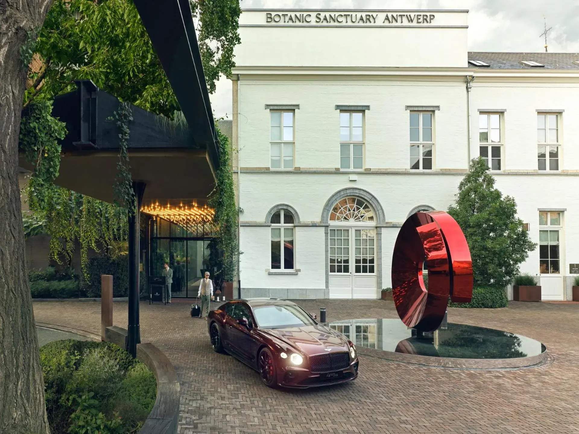 Property building in Botanic Sanctuary Antwerp - The Leading Hotels of the World Property building in Botanic Sanctuary Antwerp - The Leading Hotels of the World