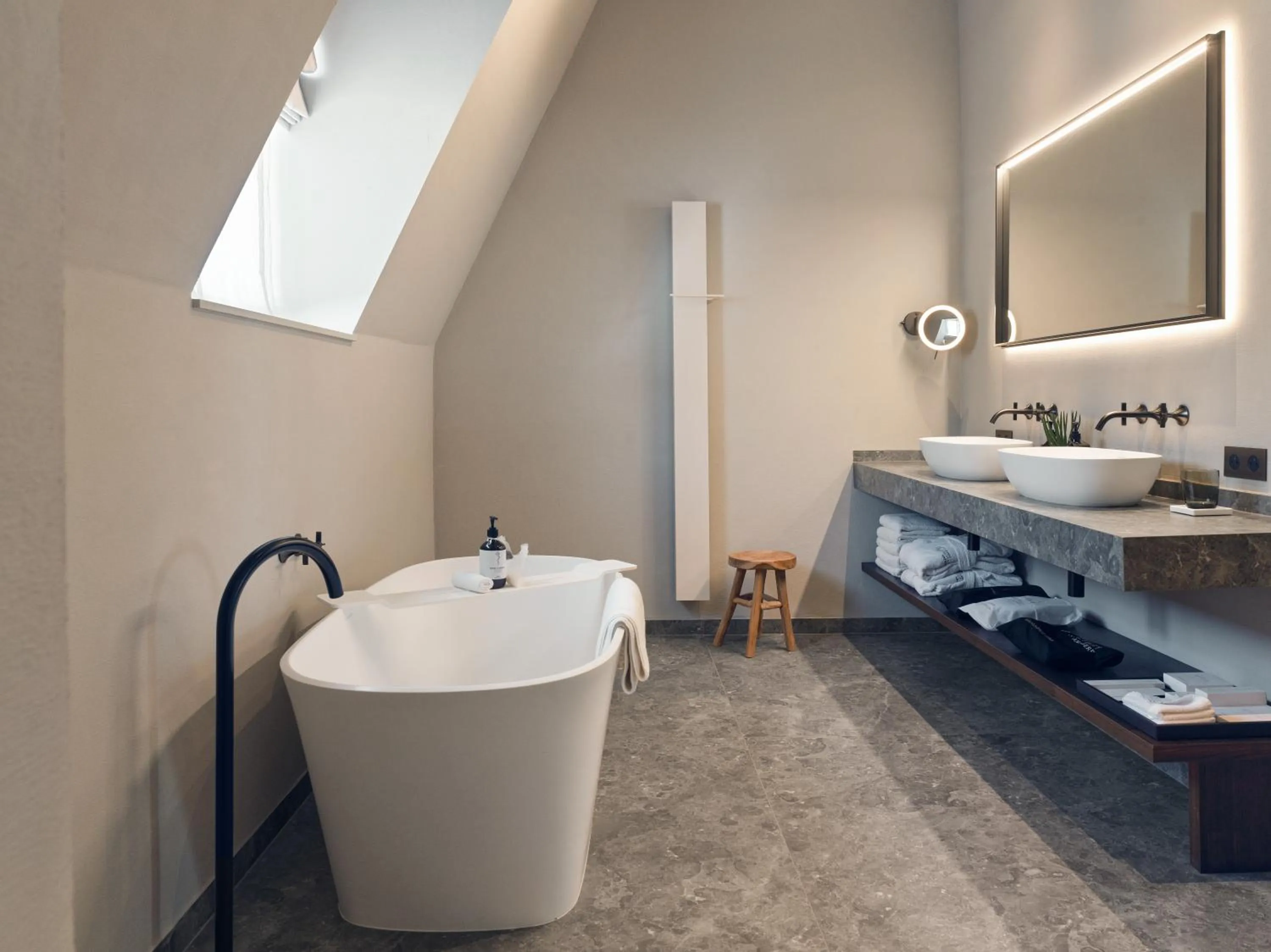 Bathroom in Botanic Sanctuary Antwerp - The Leading Hotels of the World